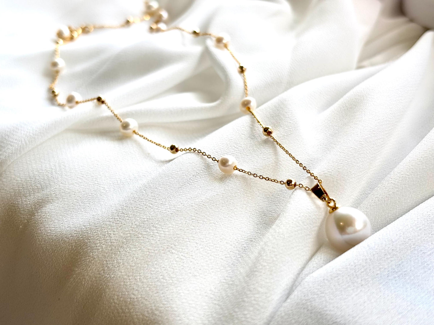 Enchanted Pearls: A Princess’s Charm, inspired by princesses pearl necklace (AAA Luster)