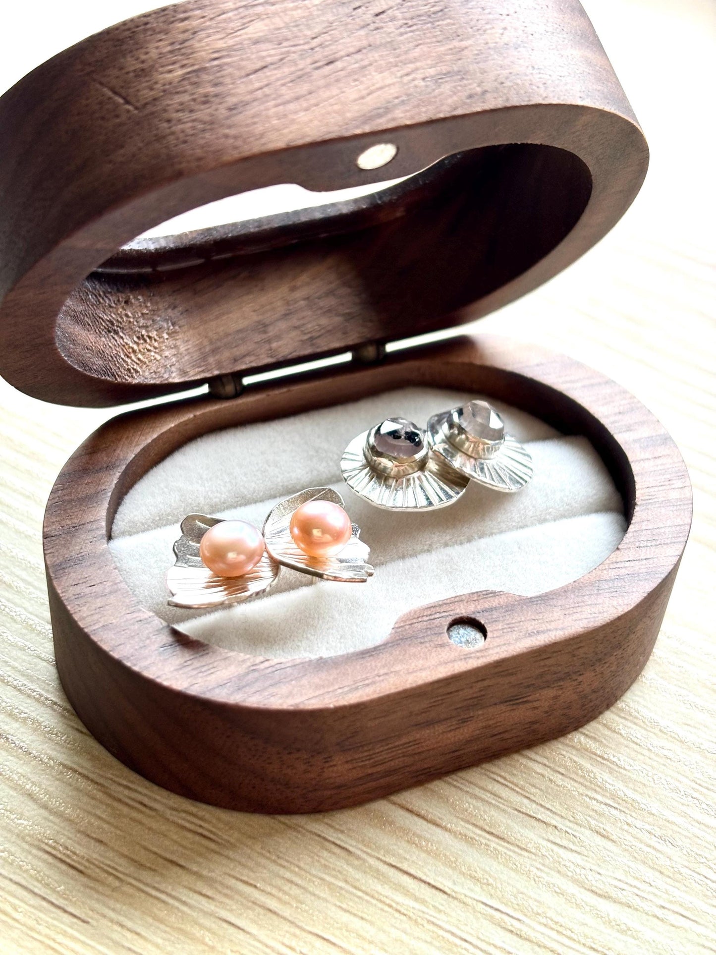 Timber Elegance: Handcrafted Wooden Jewelry Box