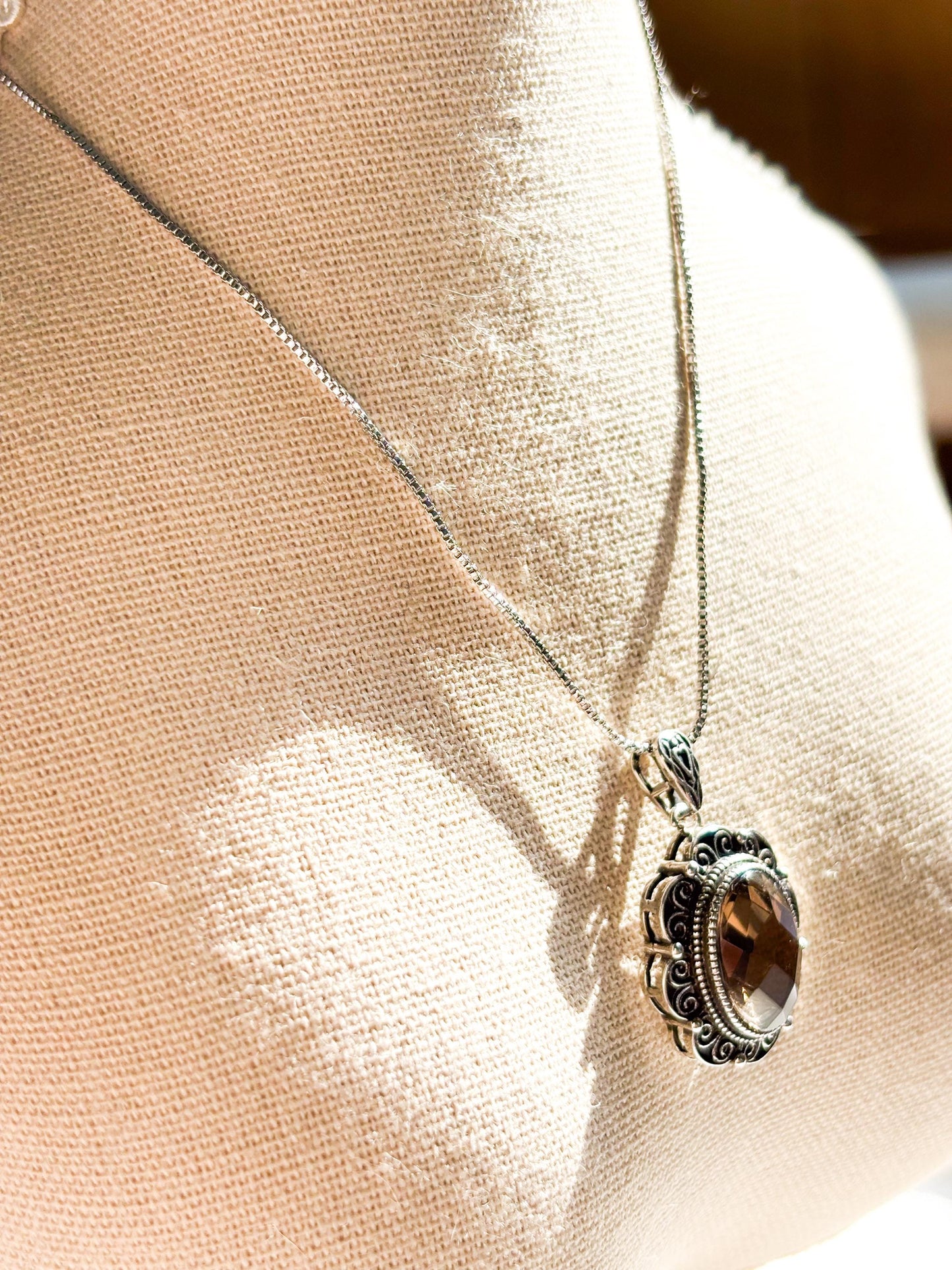 Champs Paris – Dusky Elegance: Baroque Whispers in Smoky Quartz