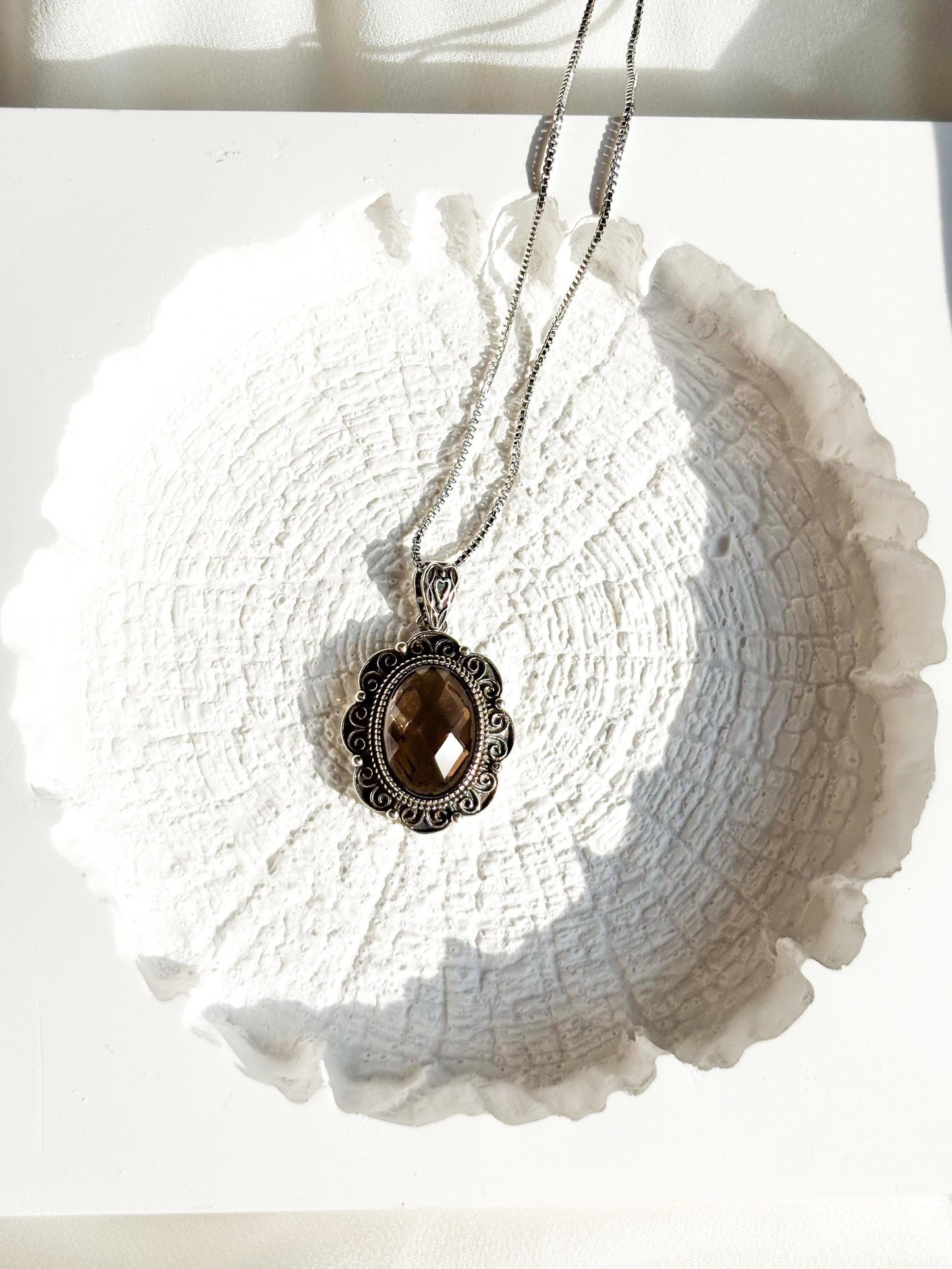 Champs Paris – Dusky Elegance: Baroque Whispers in Smoky Quartz