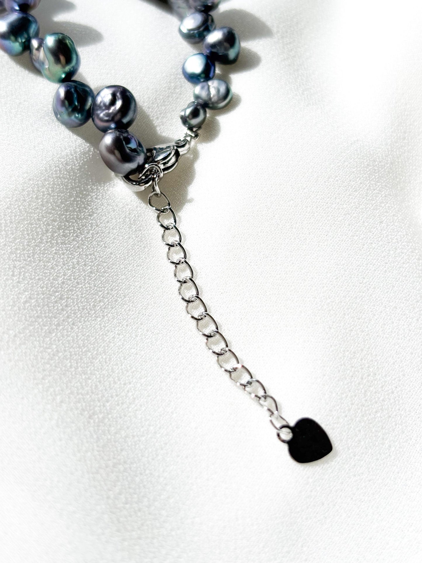 Storm Tide – Irregular Baroque Pearl Necklace