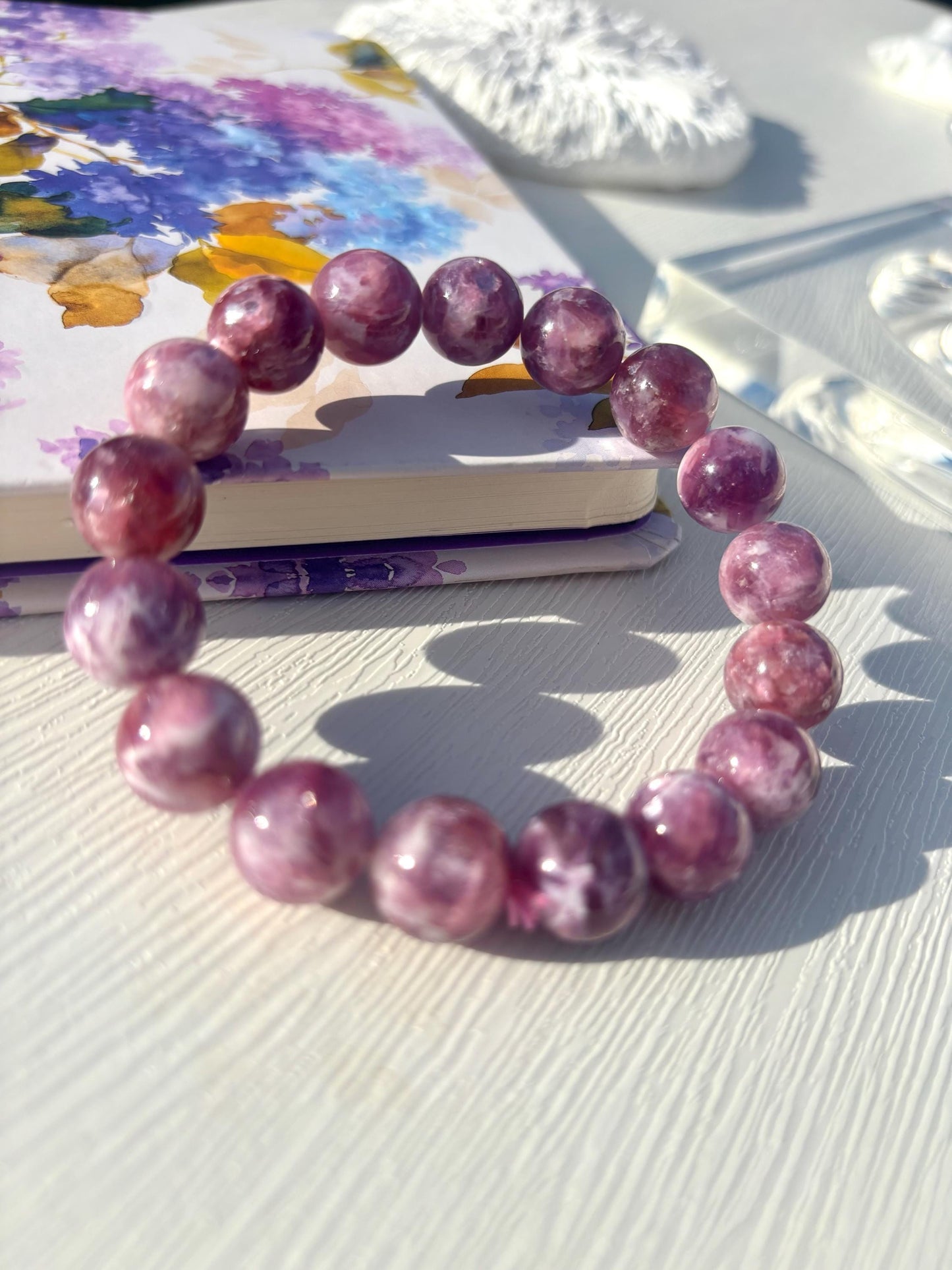 Starcloak – Lepidolite Chrome Mica Bracelet