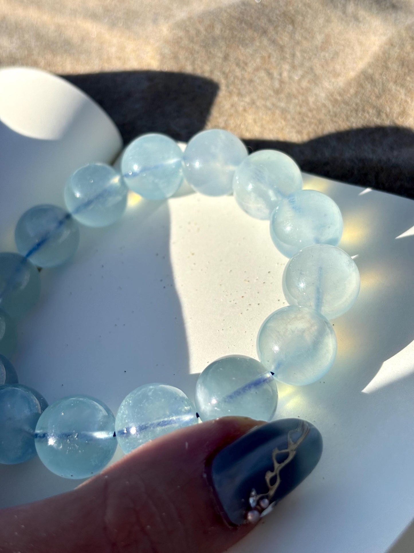 Sky Whim – Aquamarine Calm Bracelet