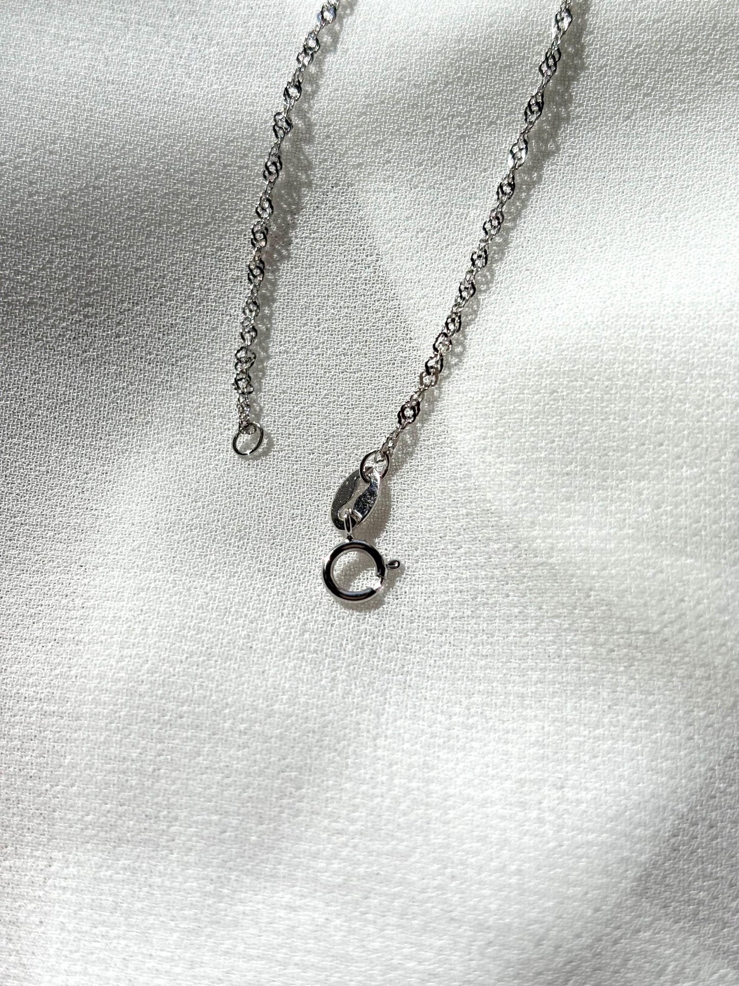 Mystic Veil – Amethyst Round Pendant Necklace
