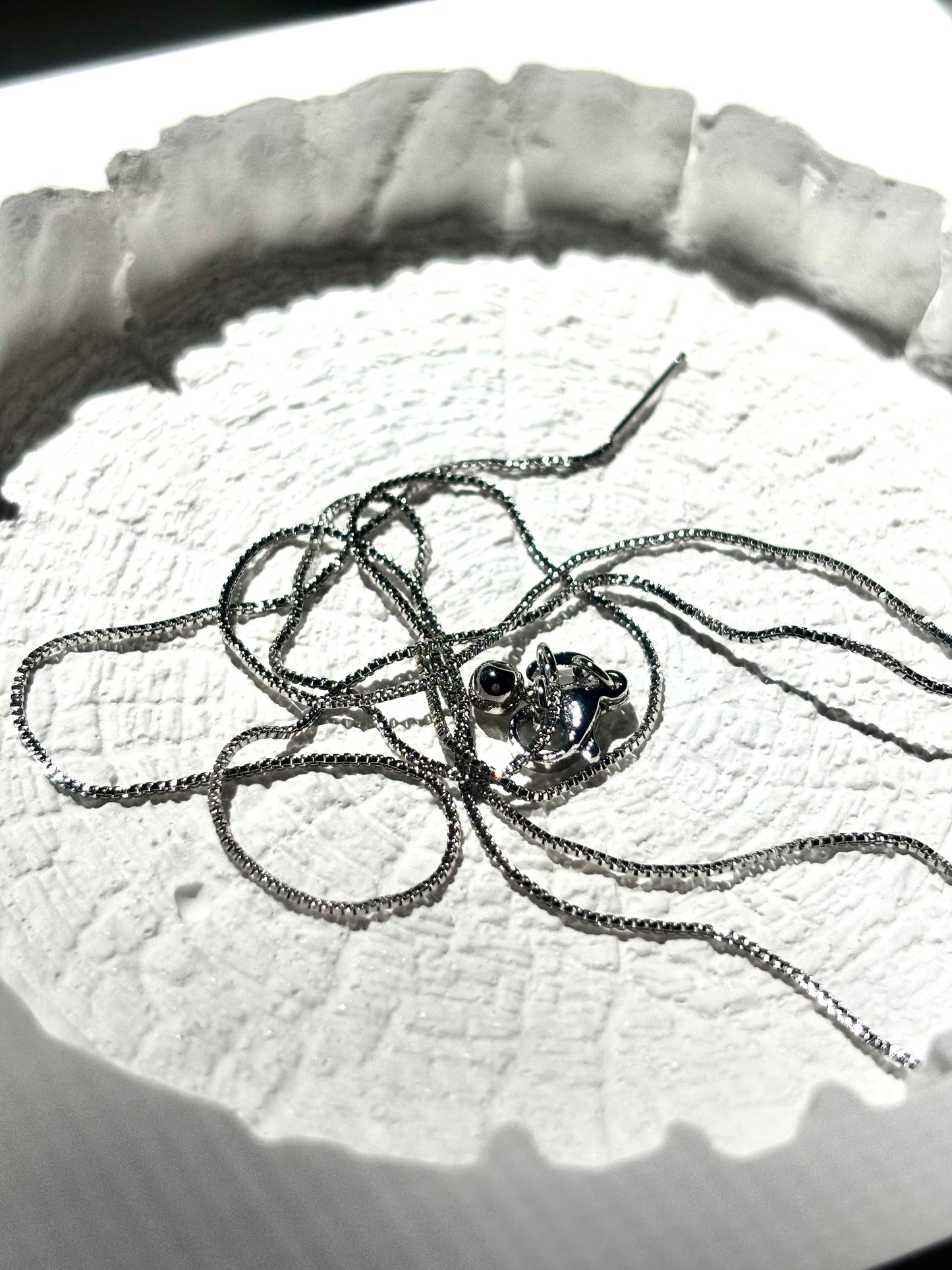 Celestial Clarity – Minimalist Clear Quartz Sphere Necklace