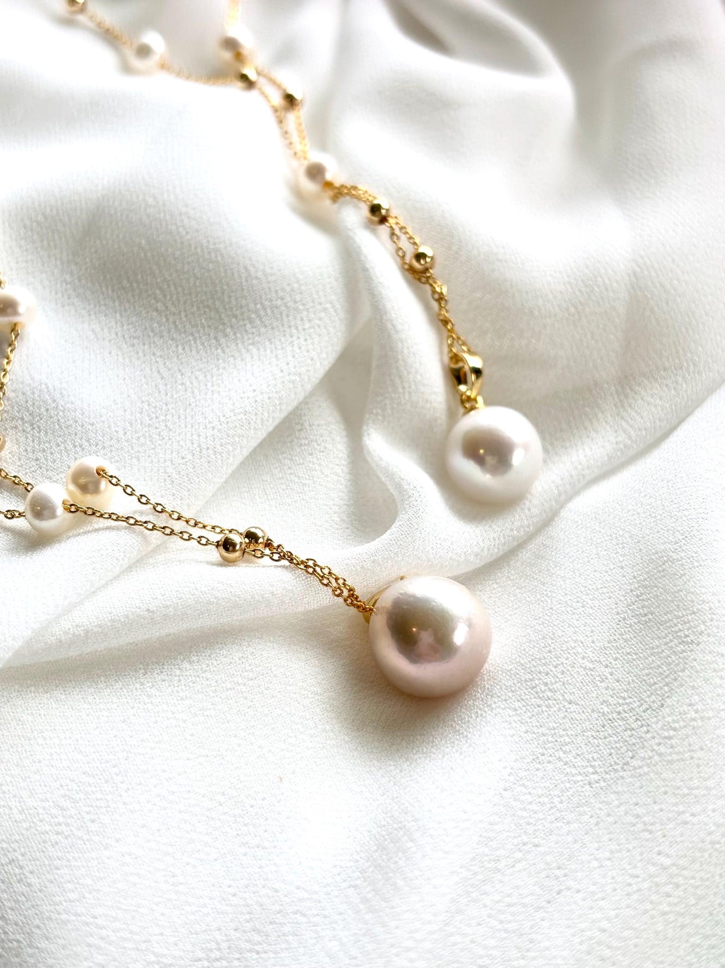 Enchanted Pearls: A Princess’s Charm, inspired by princesses pearl necklace (AAA Luster)