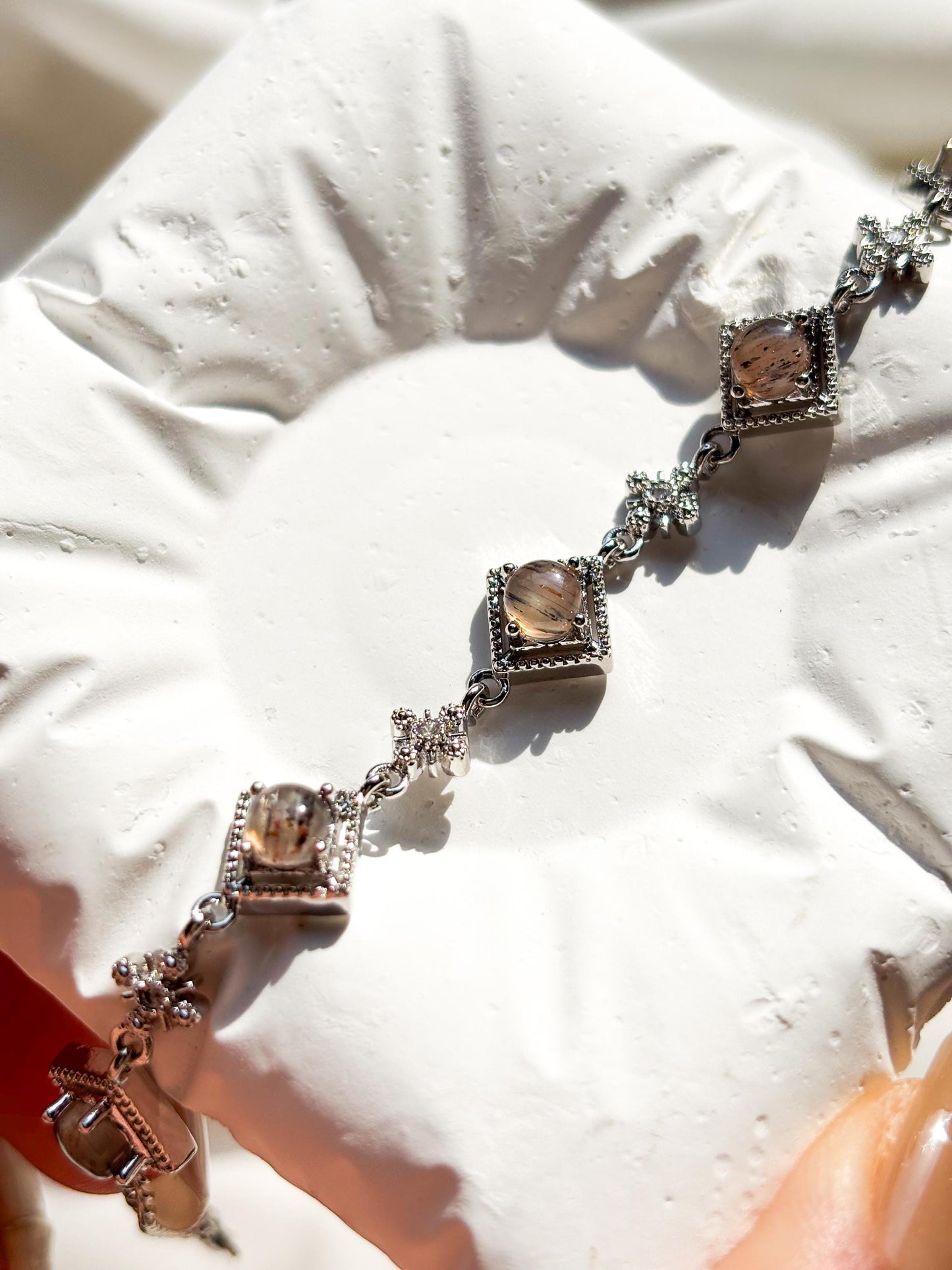 Boho Spirit Super Seven Bracelet – Healing Energy & Mystical Charm