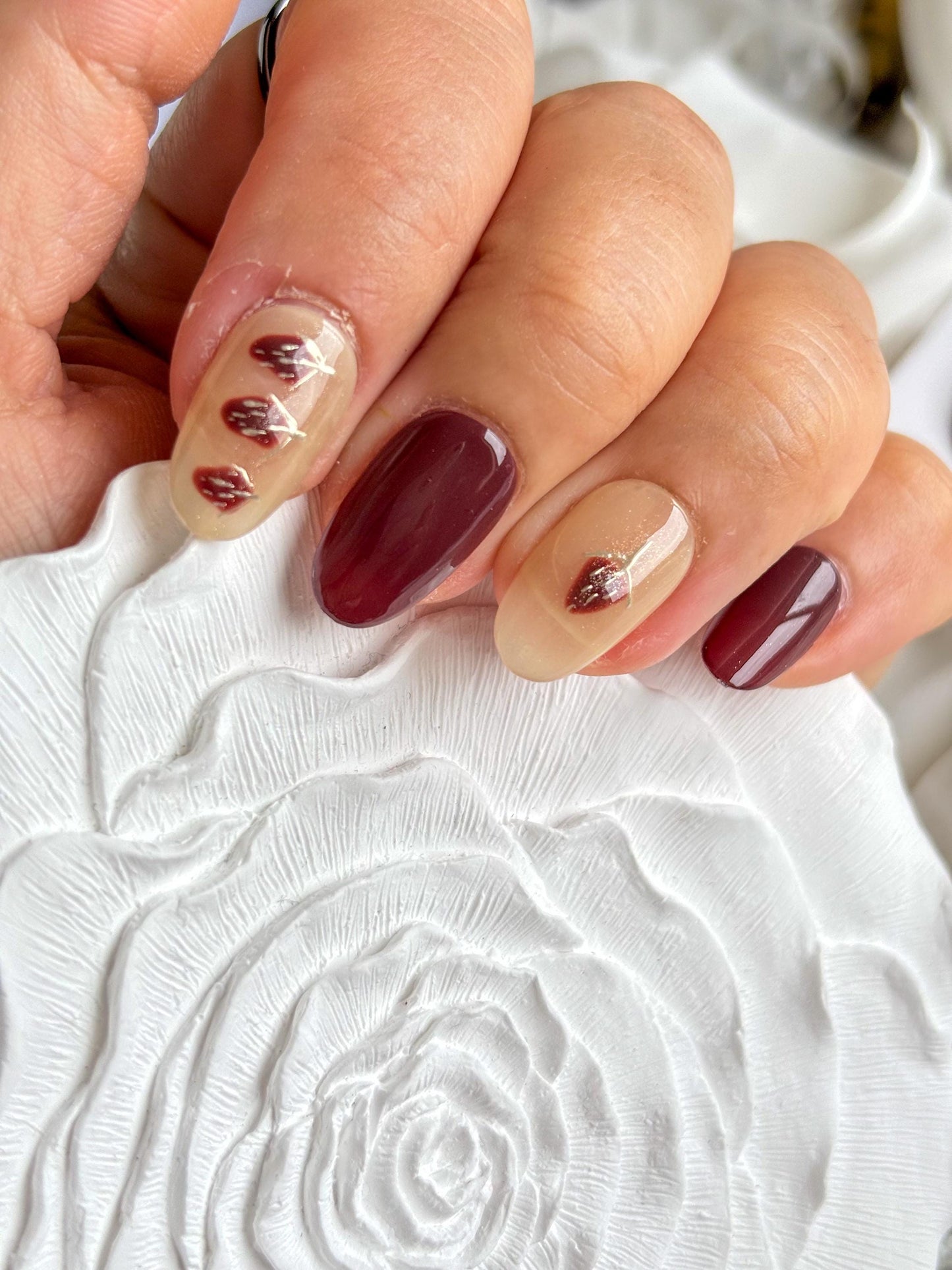 Sweet Strawberry Bliss Press-On Nails