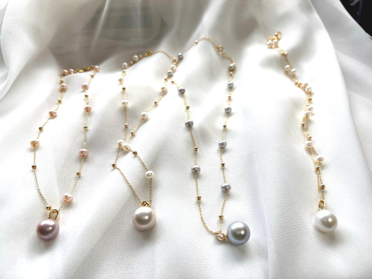 Enchanted Pearls: A Princess’s Charm, inspired by princesses pearl necklace (AAA Luster)