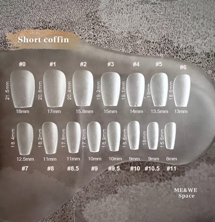 After-Rain Pearl white based press-on nail
