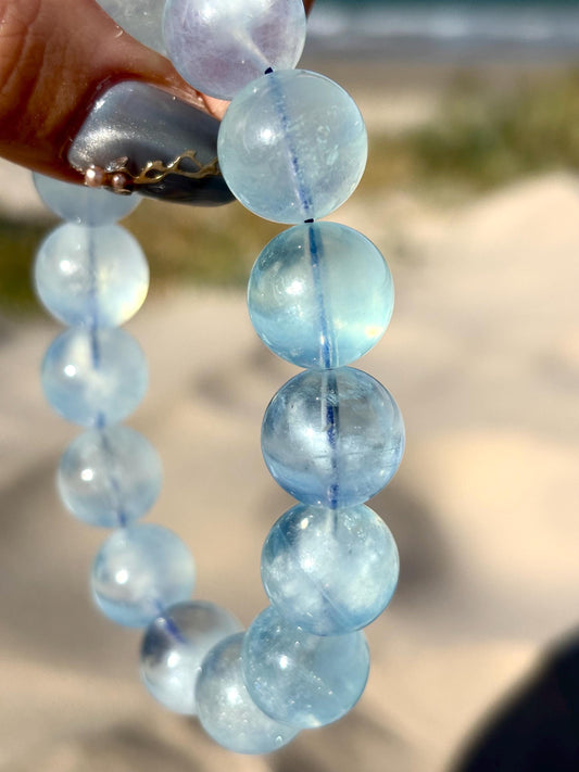 Sky Whim – Aquamarine Calm Bracelet