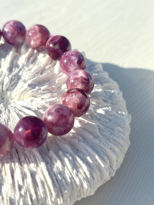 Starcloak – Lepidolite Chrome Mica Bracelet