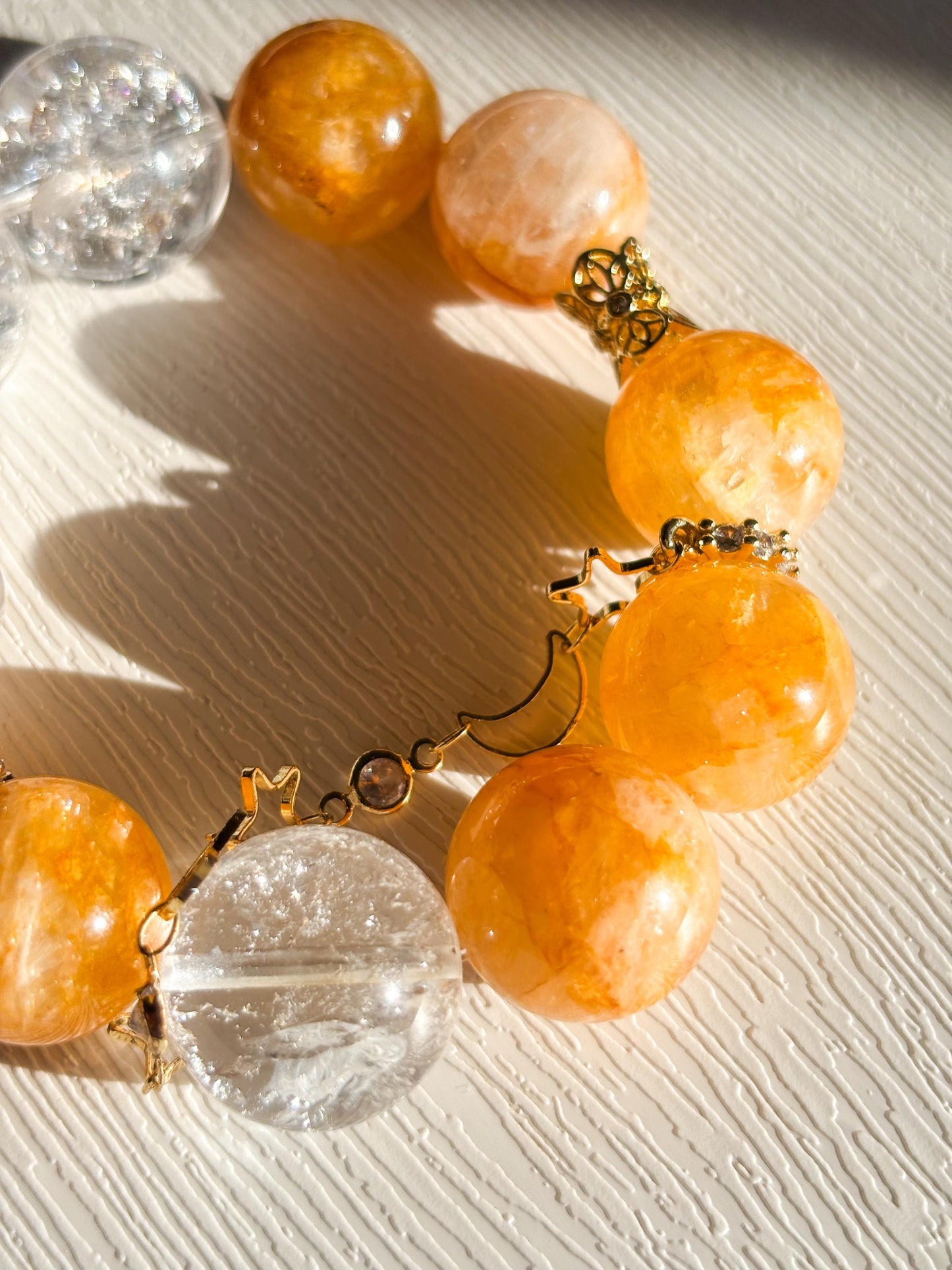 Andalusia Sun – Golden Healer & Azeztulite Bracelet