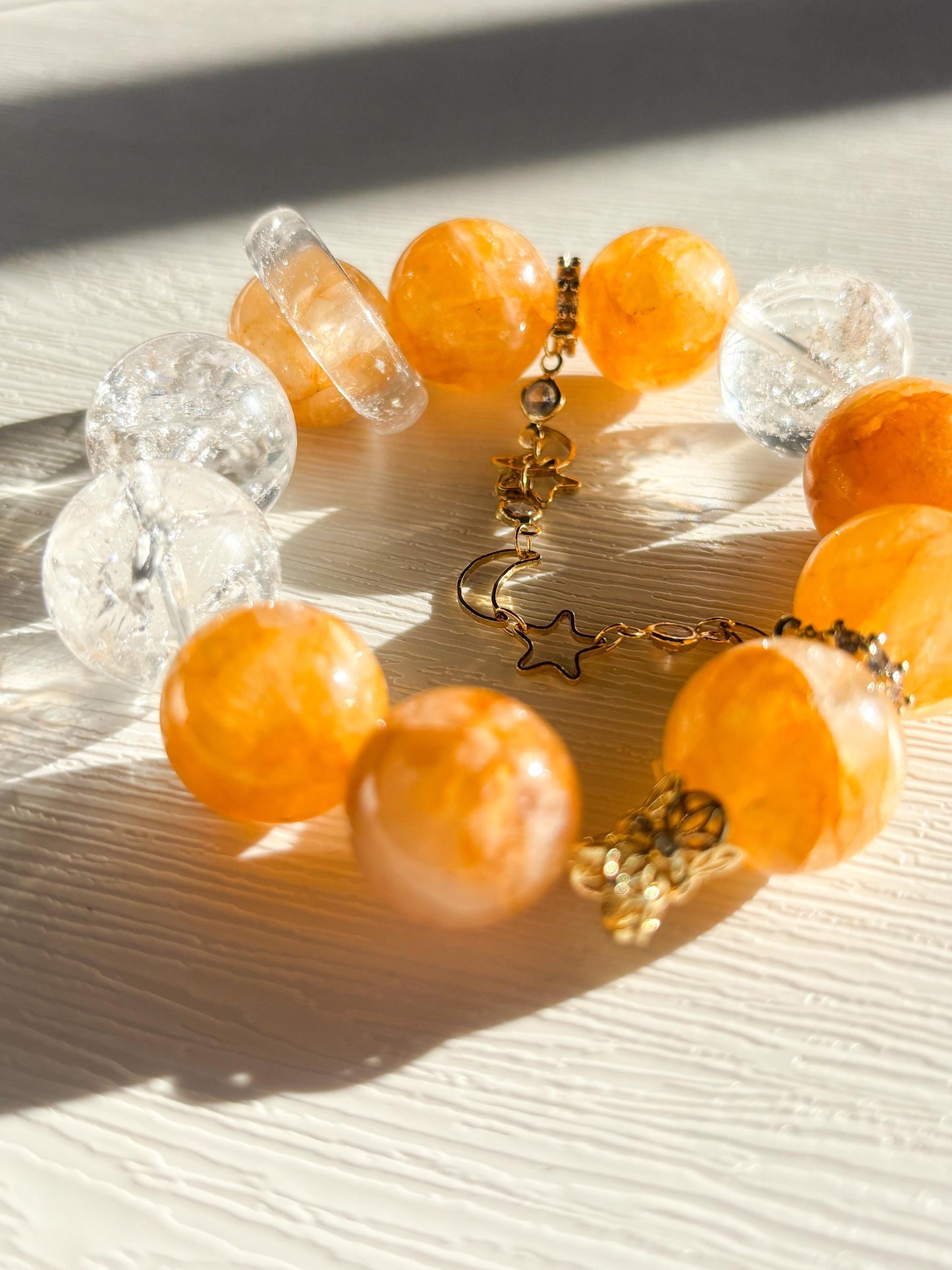 Andalusia Sun – Golden Healer & Azeztulite Bracelet