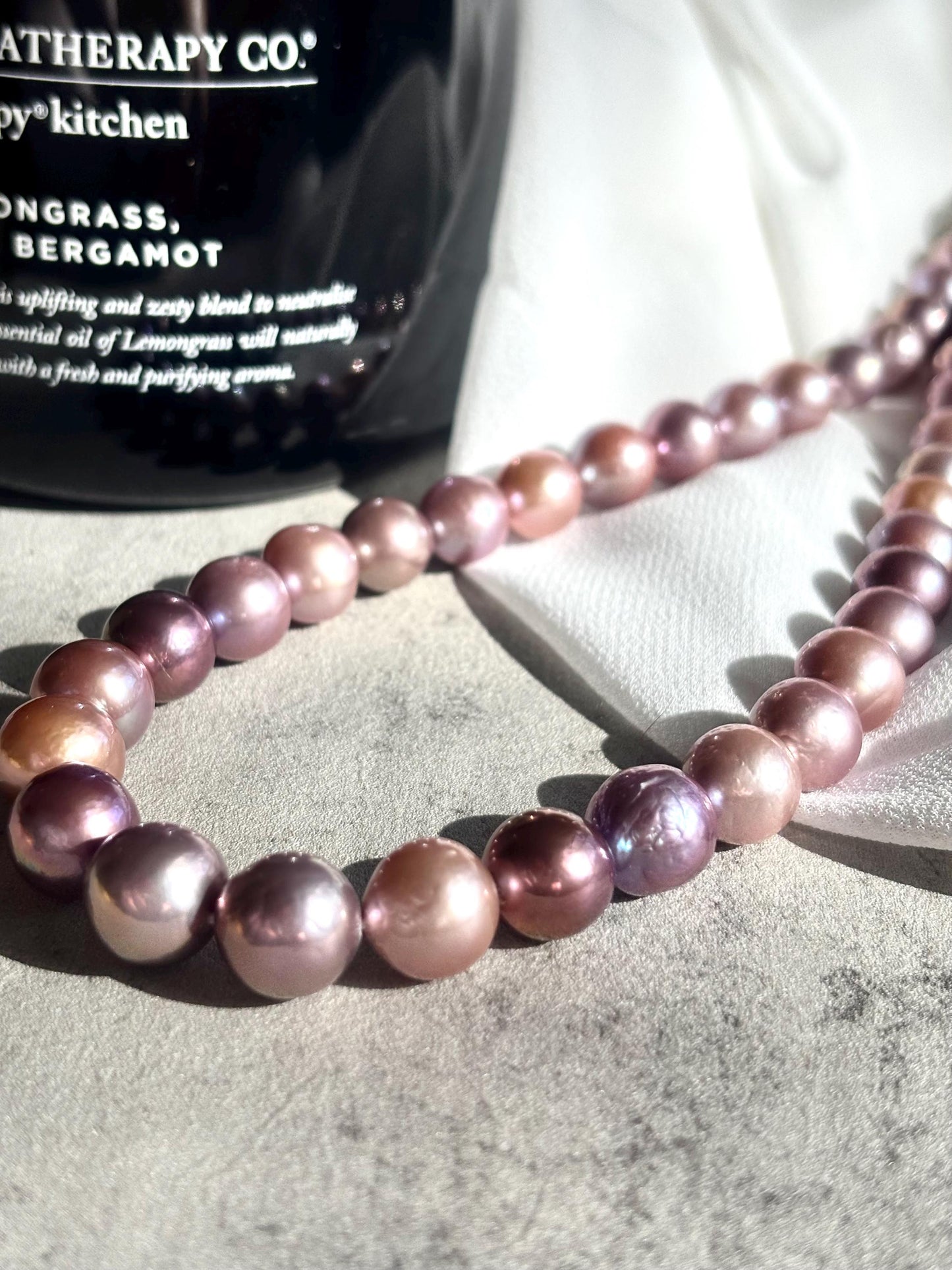 Moonlit Serenade – Multicolor Baroque Pearl Necklace