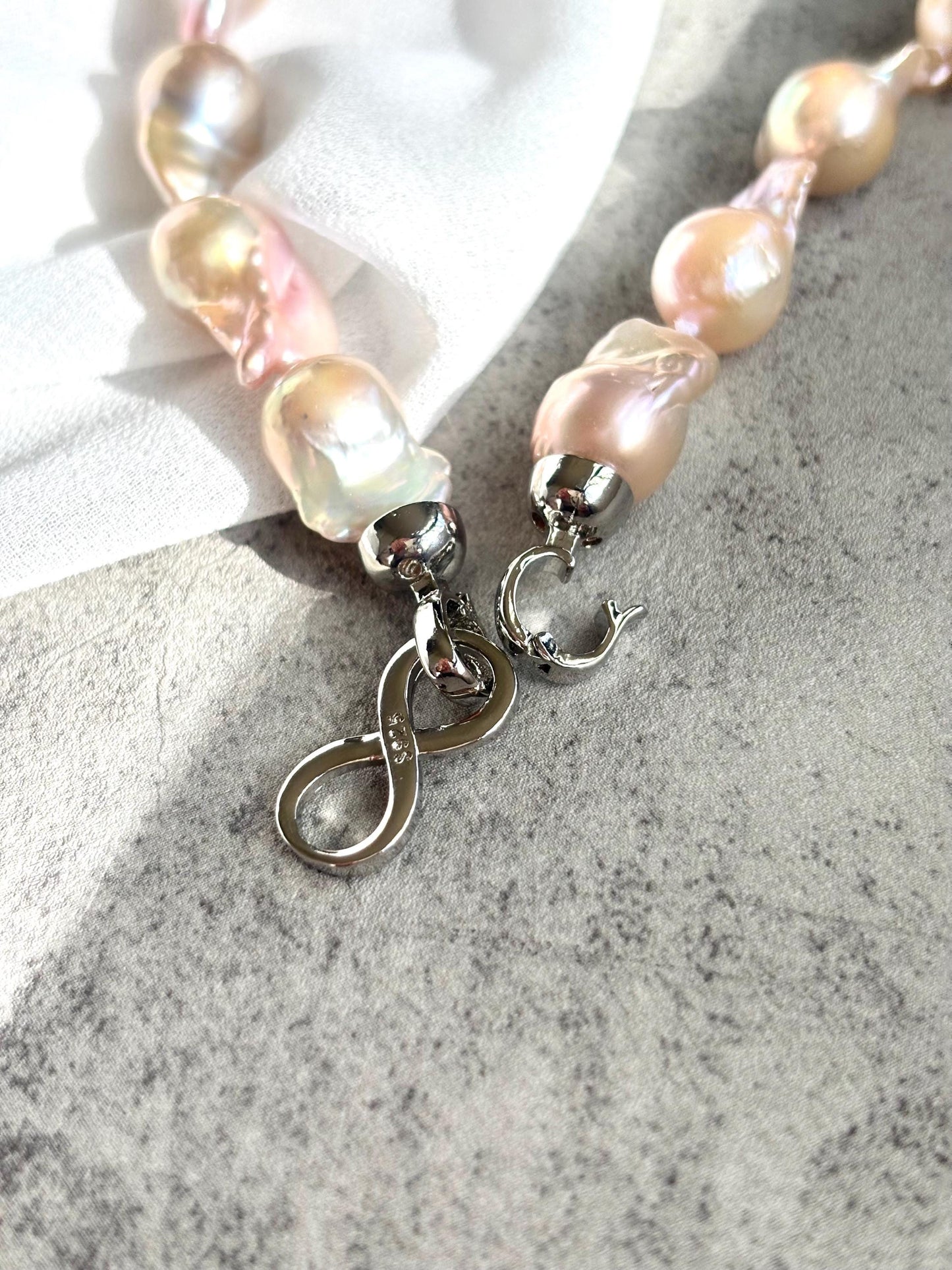 Persian Buttercup – Baroque Pearl Necklace