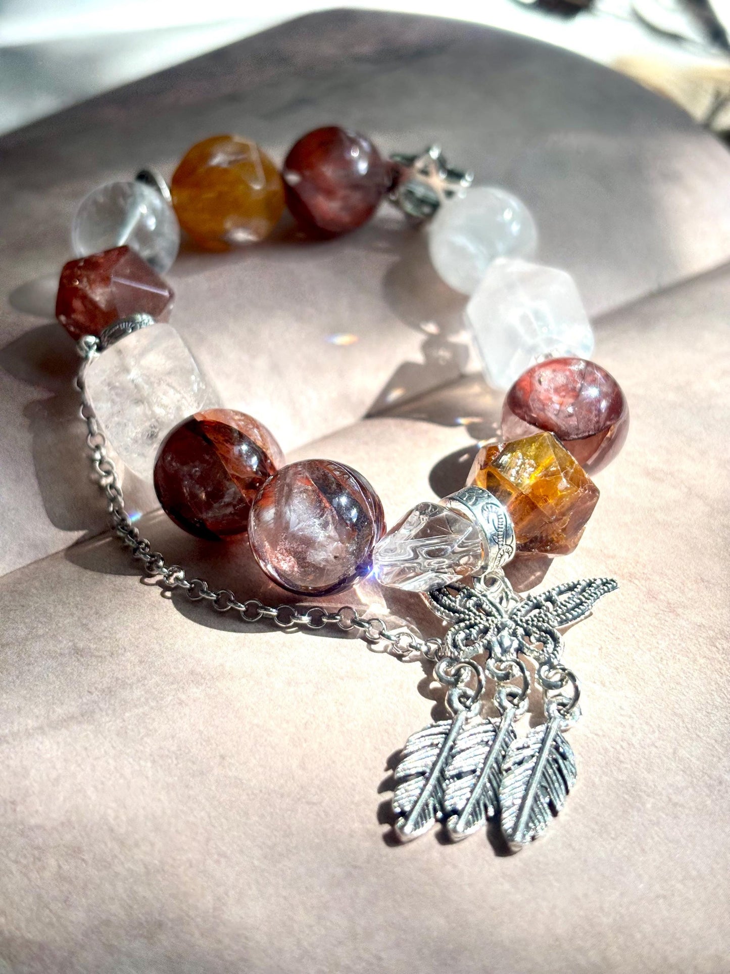 Persia Dawn – Quartz Harmony Bracelet