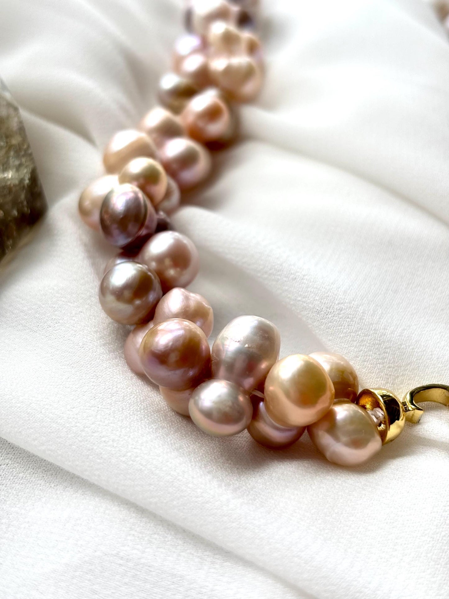 Dawn Serenade - Baroque Pearl Harmony Necklace
