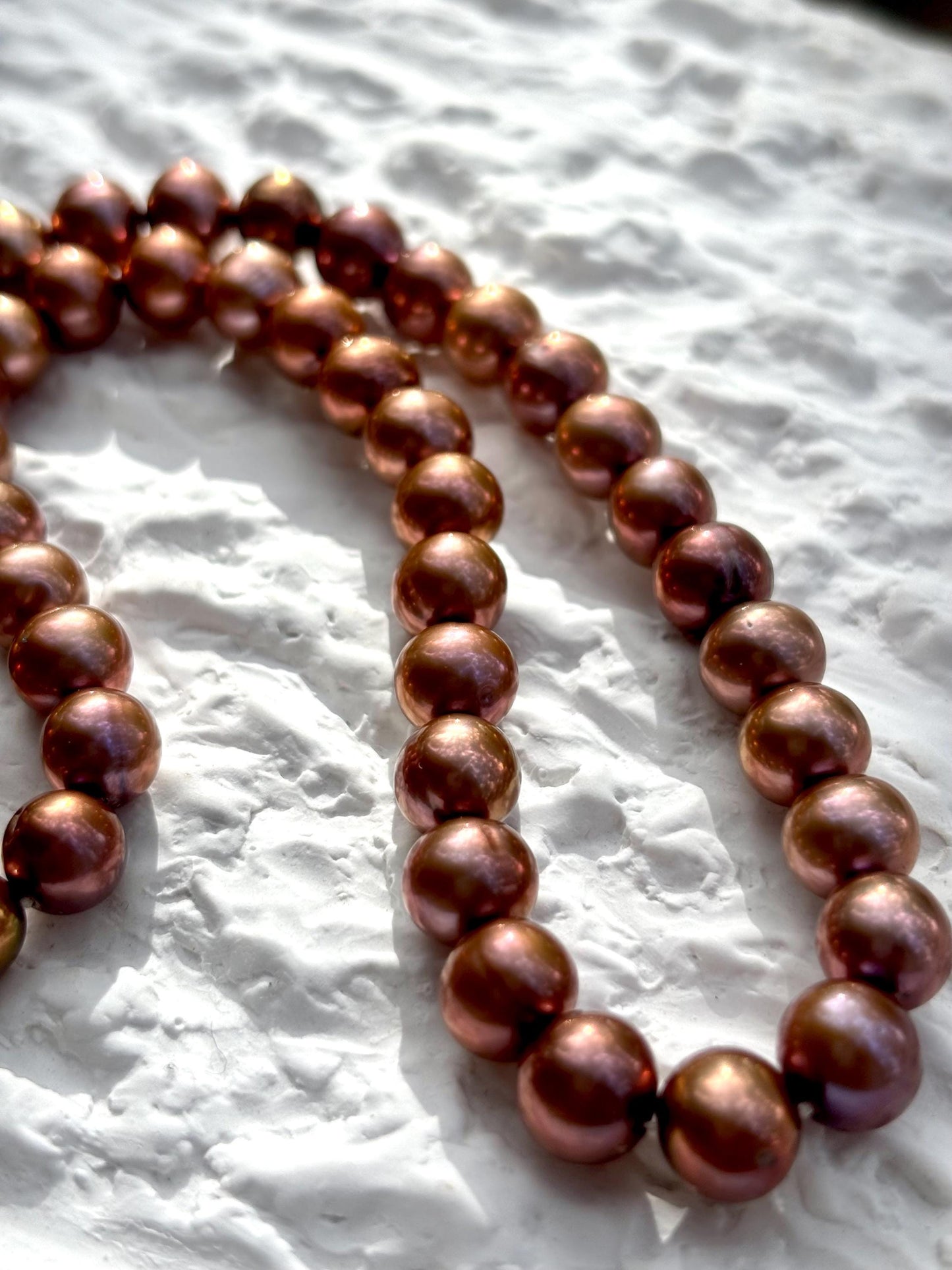 Caramel Moonlight Reverie - A Whisper of Freshwater Pearls