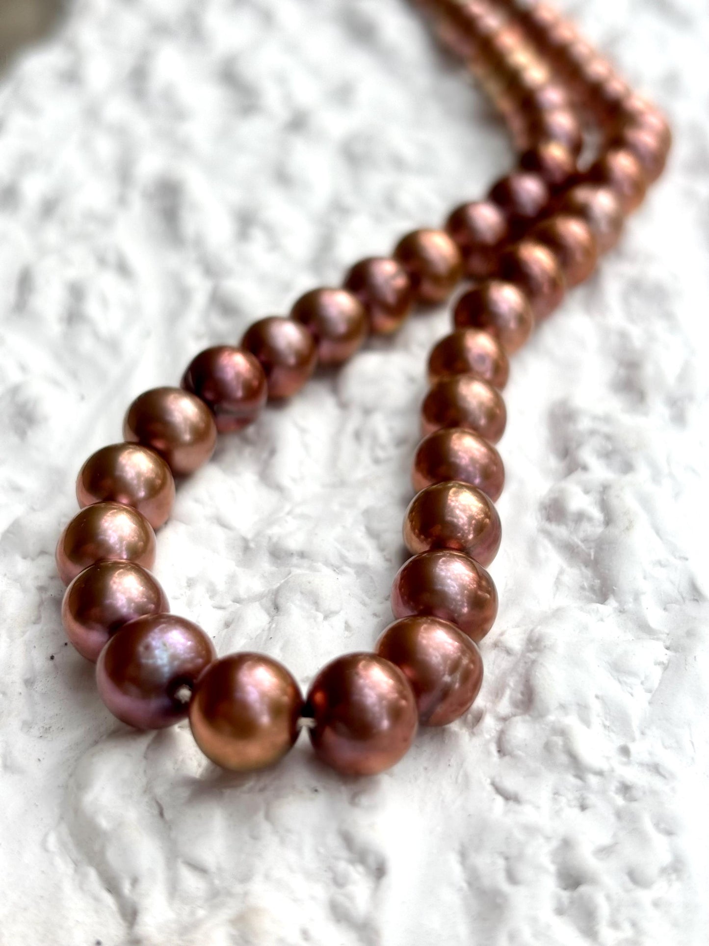 Caramel Moonlight Reverie - A Whisper of Freshwater Pearls