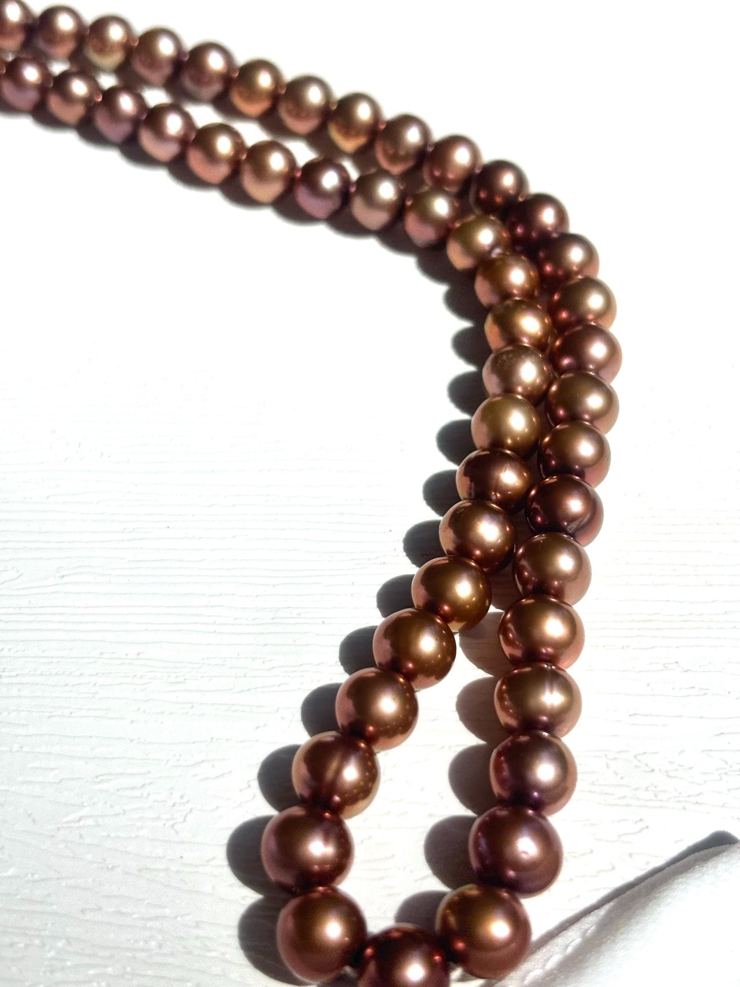 Caramel Moonlight Reverie - A Whisper of Freshwater Pearls
