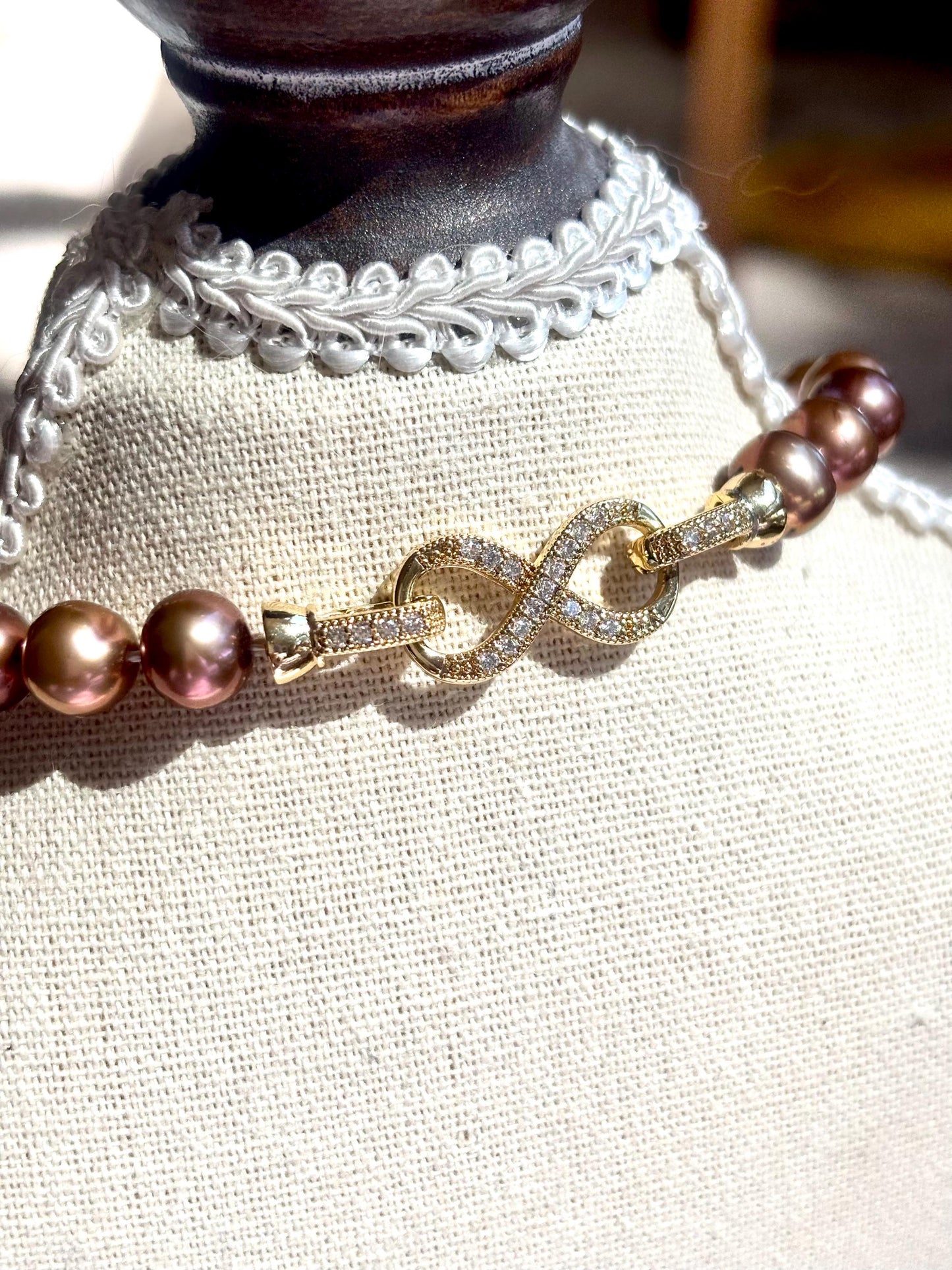 Caramel Moonlight Reverie - A Whisper of Freshwater Pearls