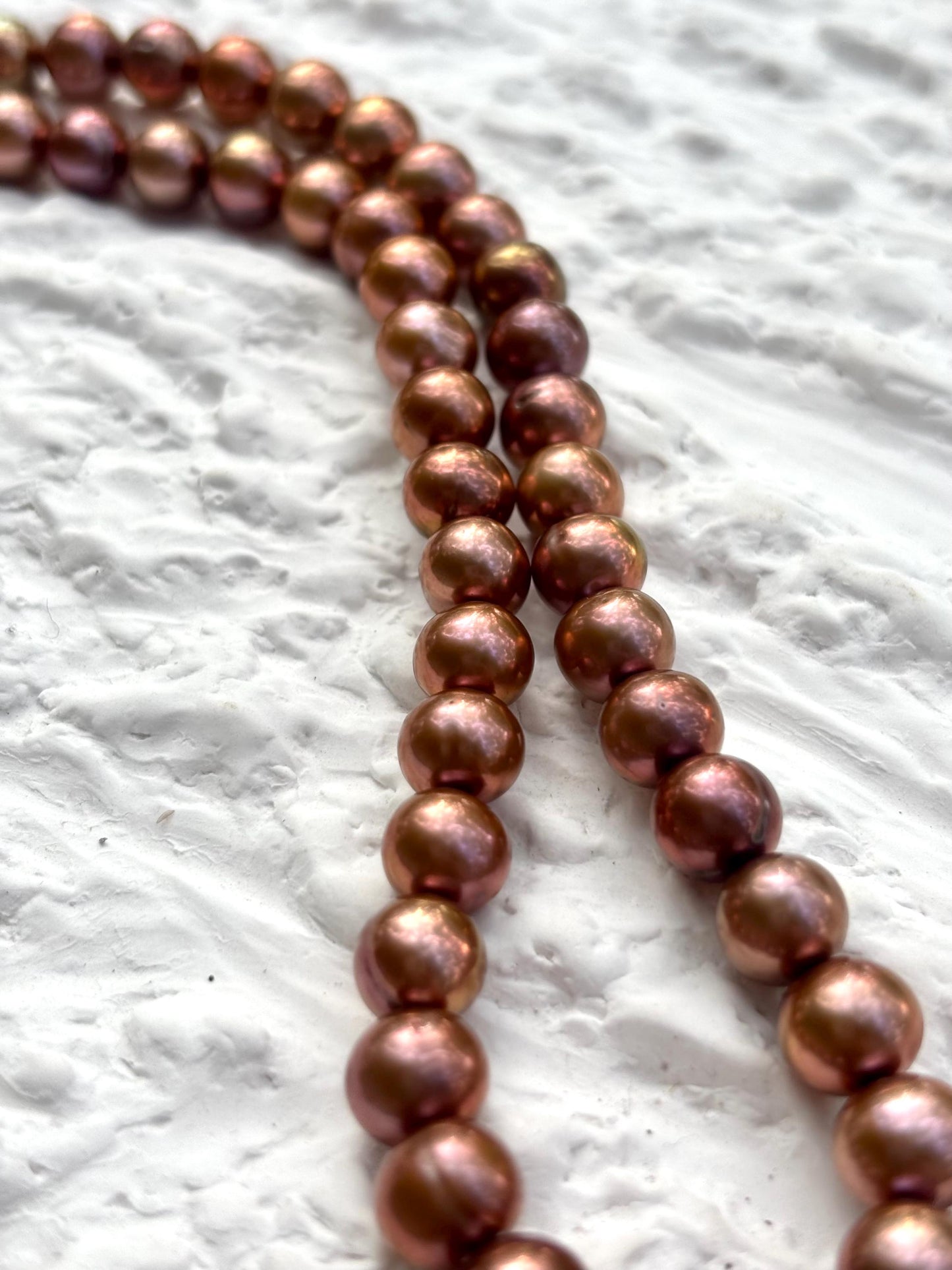 Caramel Moonlight Reverie - A Whisper of Freshwater Pearls