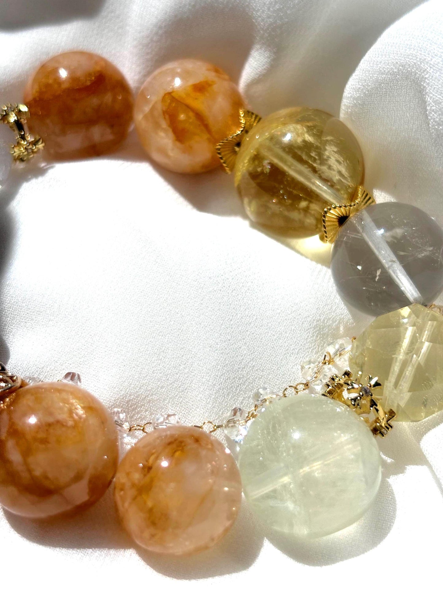 Andalusia Sun - Golden Harmony Crystal Bracelet
