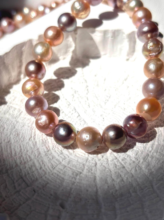 Aurora Relic - Multicolor Baroque Pearl Necklace Gift For Her
