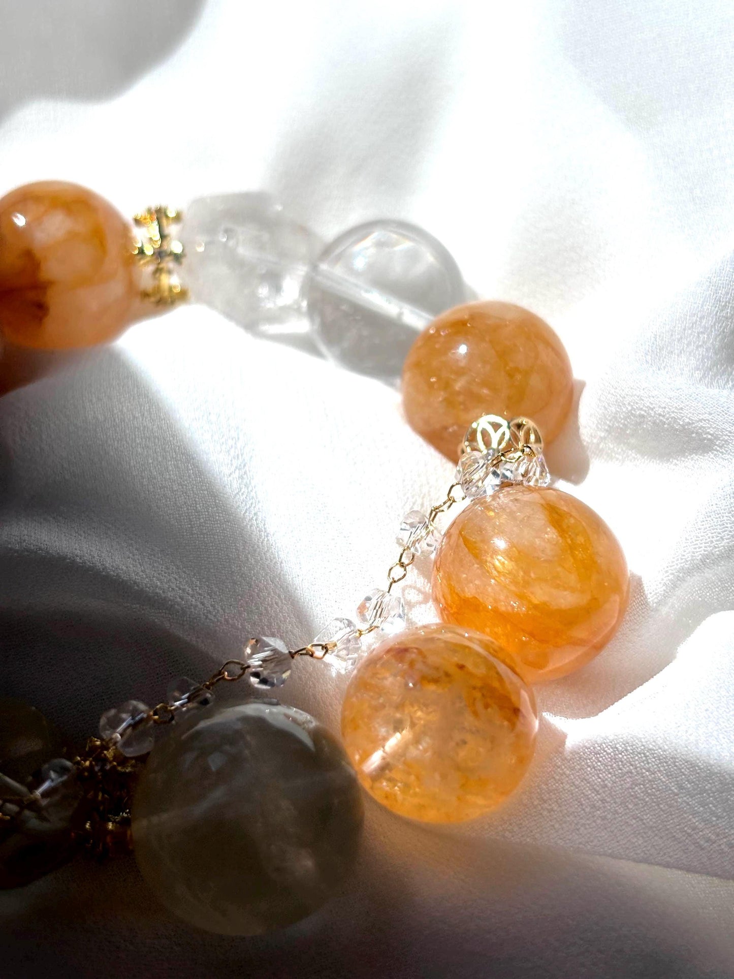 Andalusia Sun - Golden Harmony Crystal Bracelet