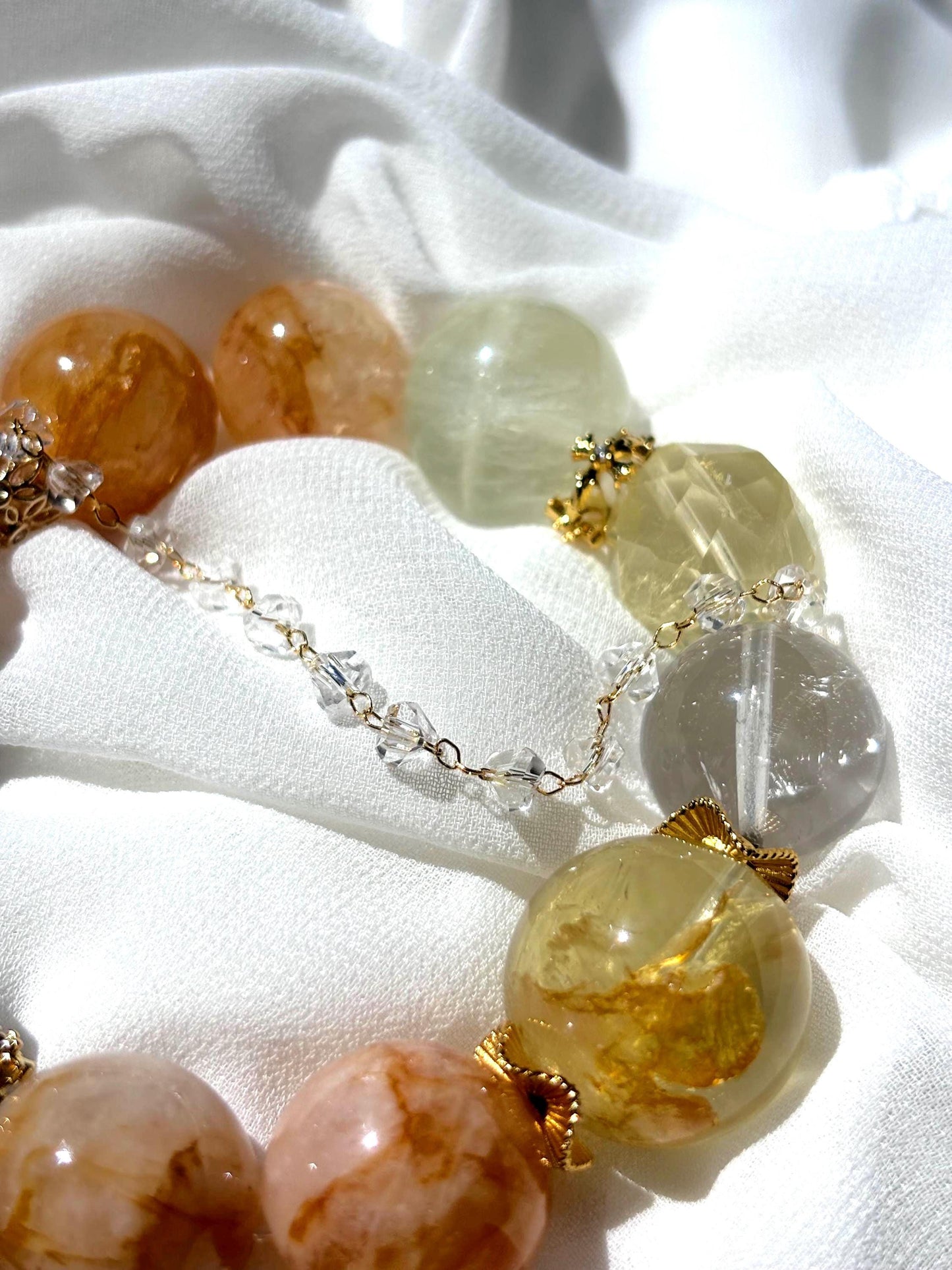 Andalusia Sun - Golden Harmony Crystal Bracelet
