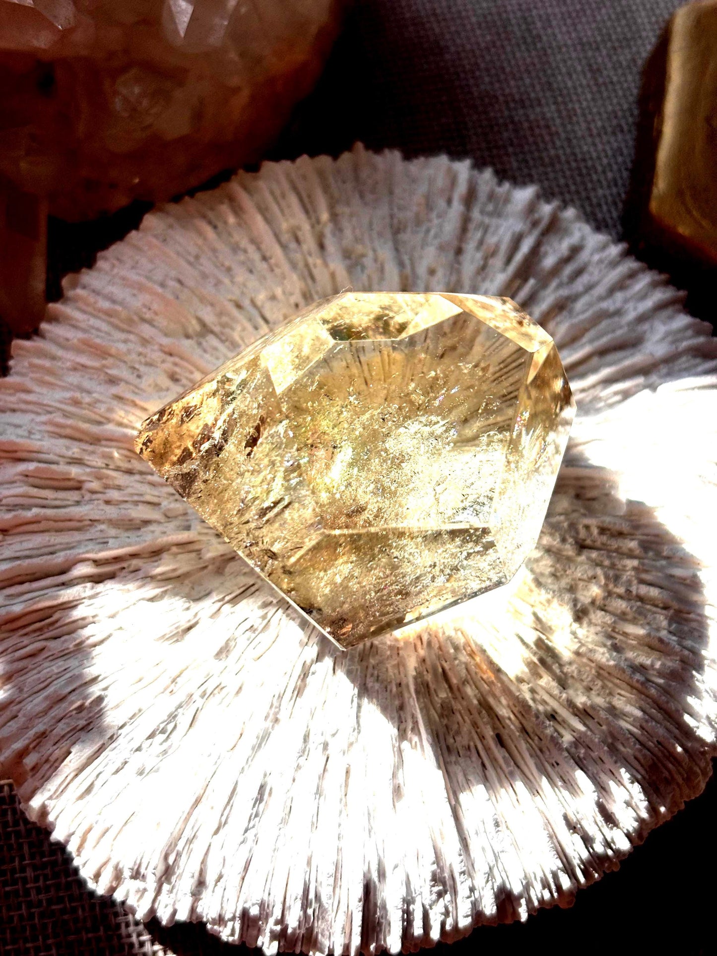 Mirrorveil - Smoky Citrine Raw Crystal