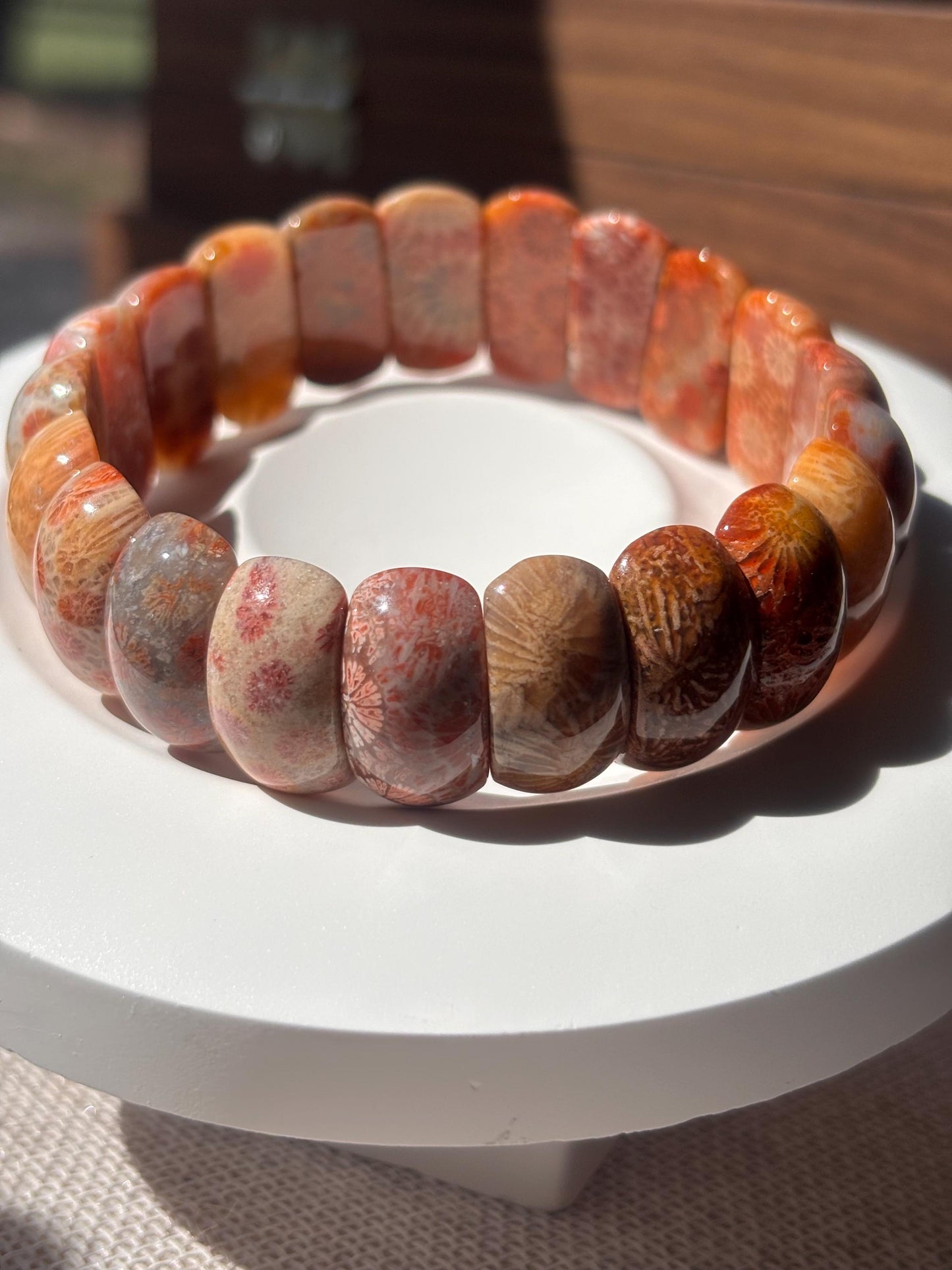 Coralithra - Coral Fossil Mood Bangle
