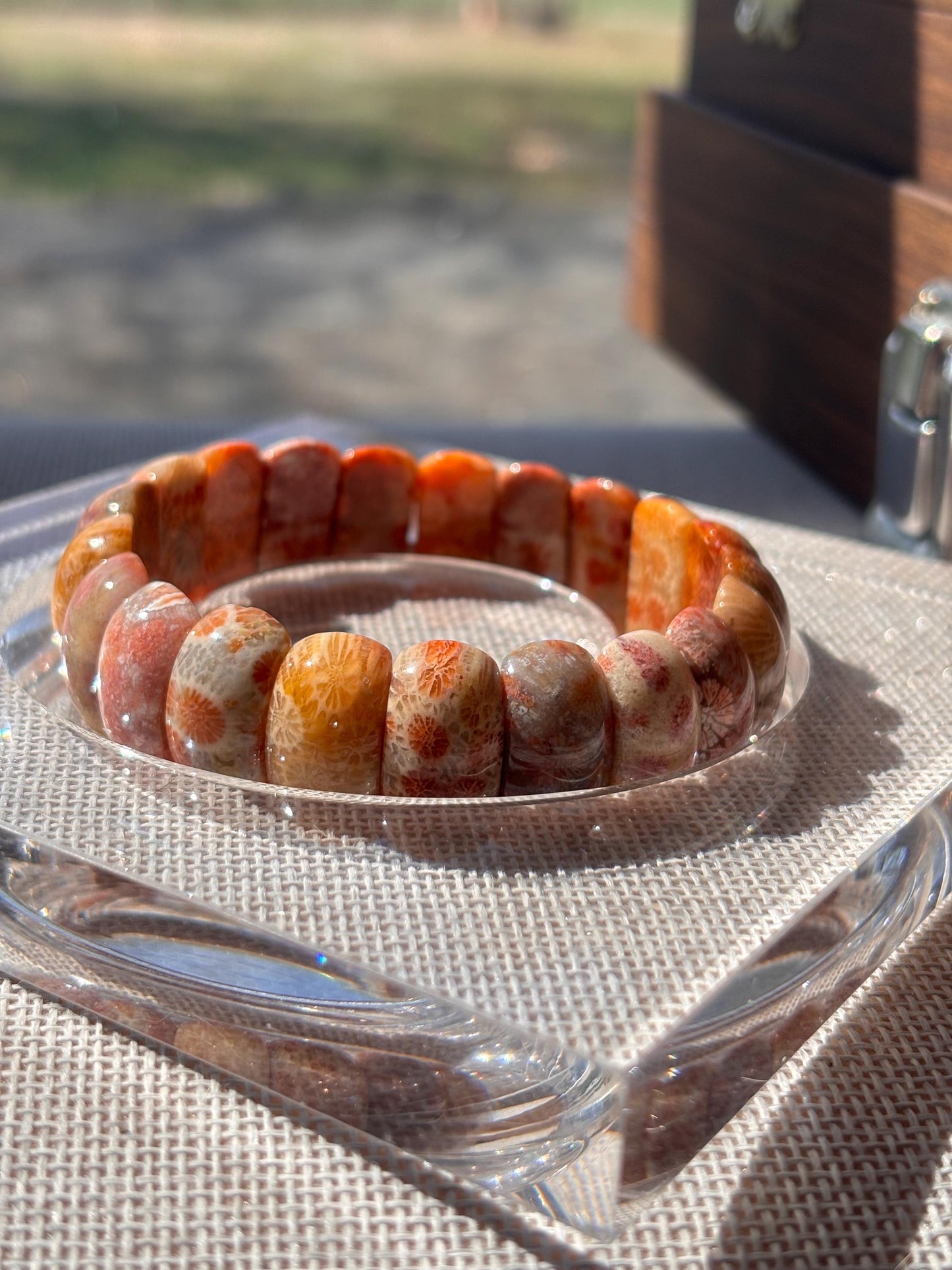 Coralithra - Coral Fossil Mood Bangle