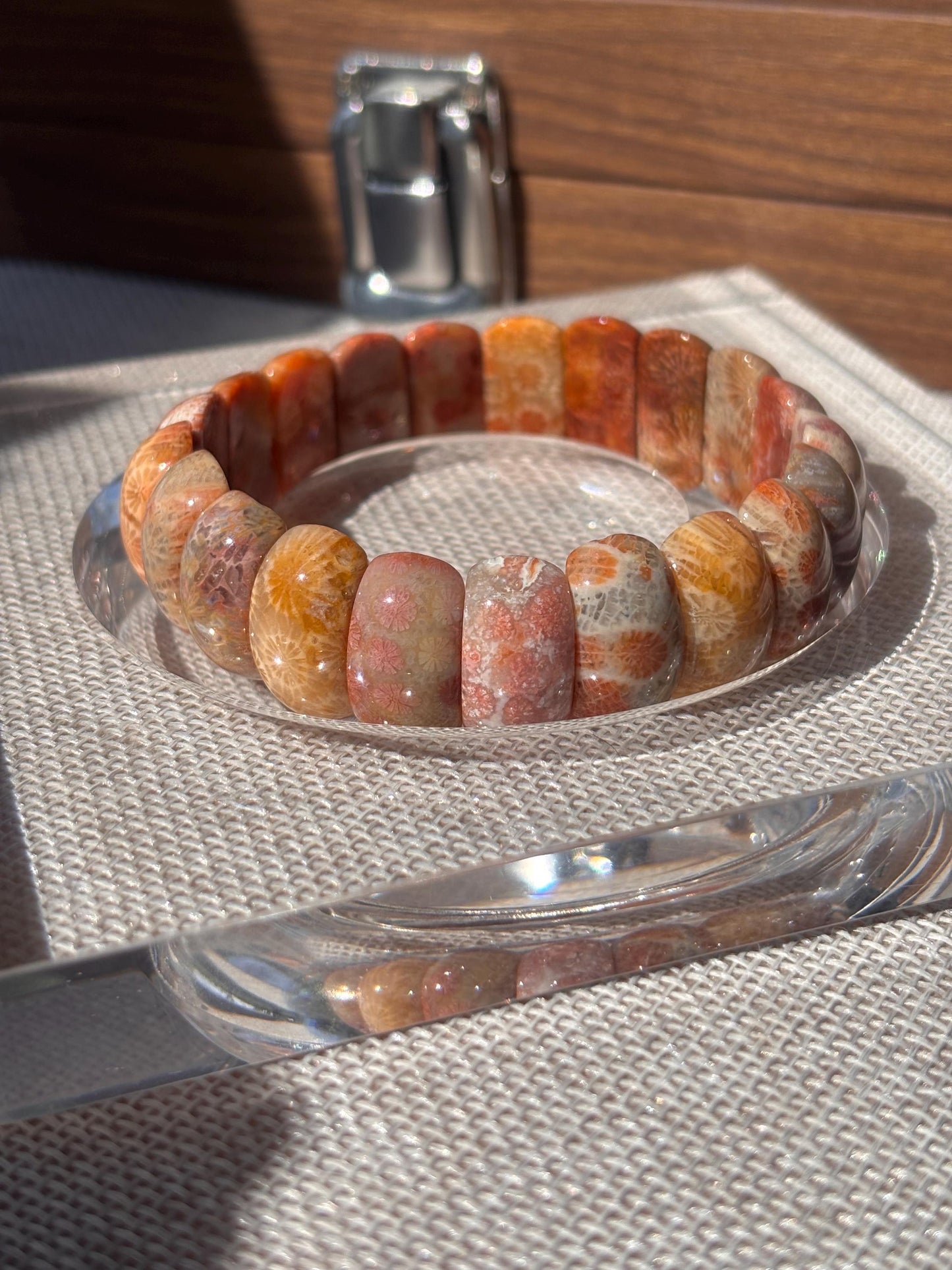 Coralithra - Coral Fossil Mood Bangle