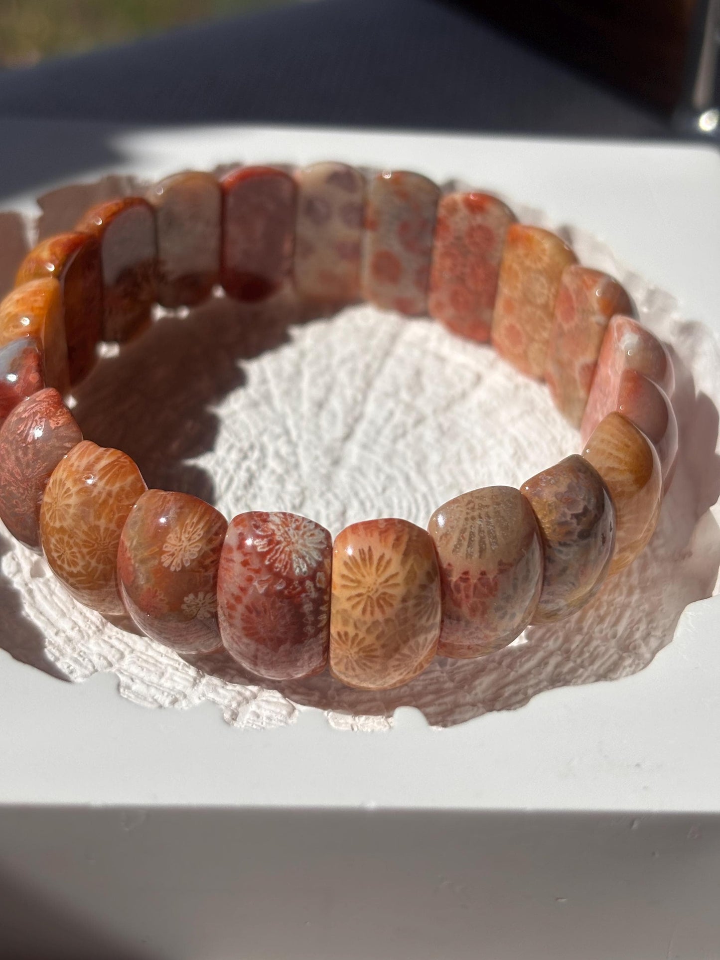 Coralithra - Coral Fossil Mood Bangle