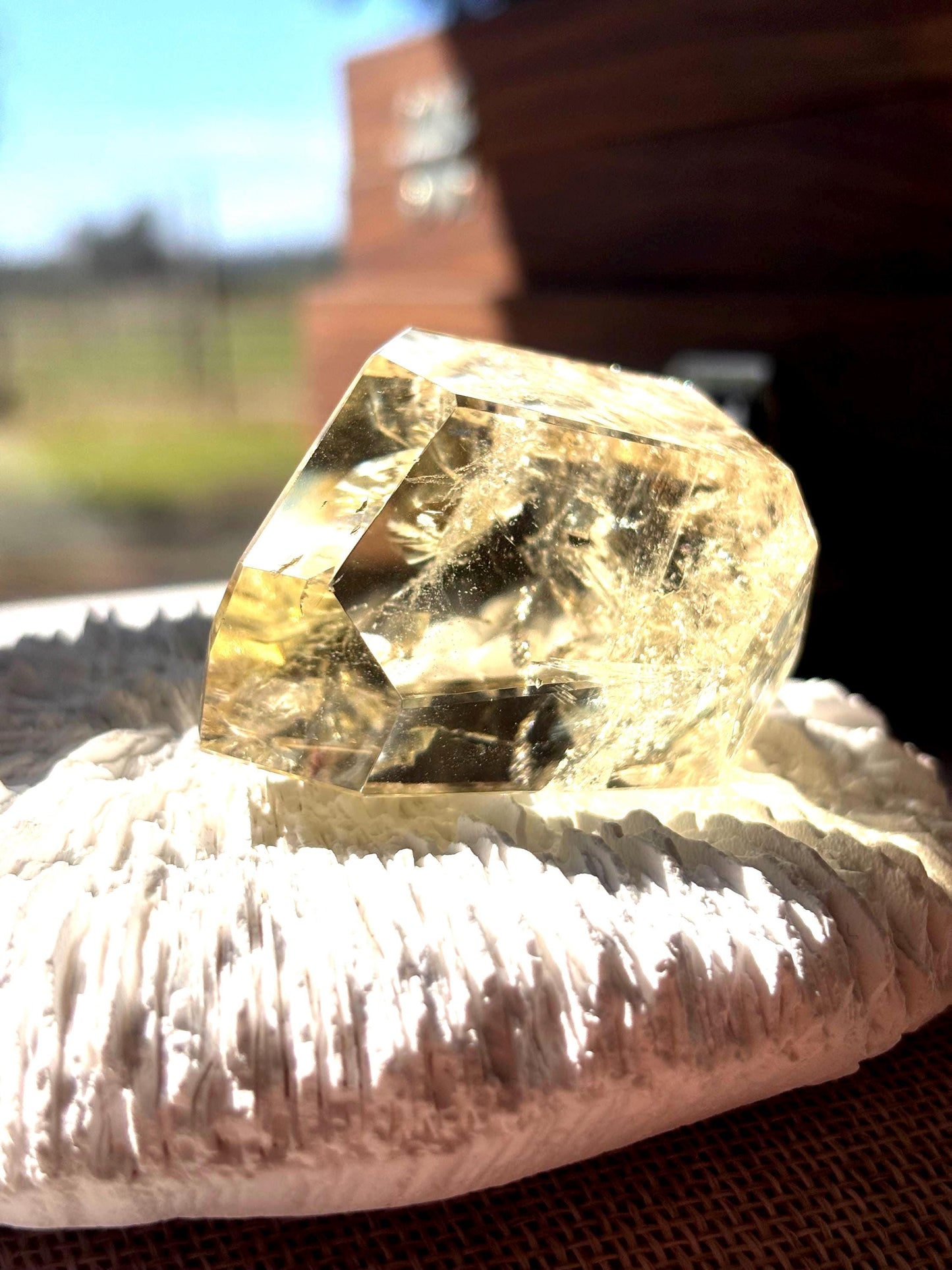 Boreas Peak - Smoky Citrine Raw Crystal