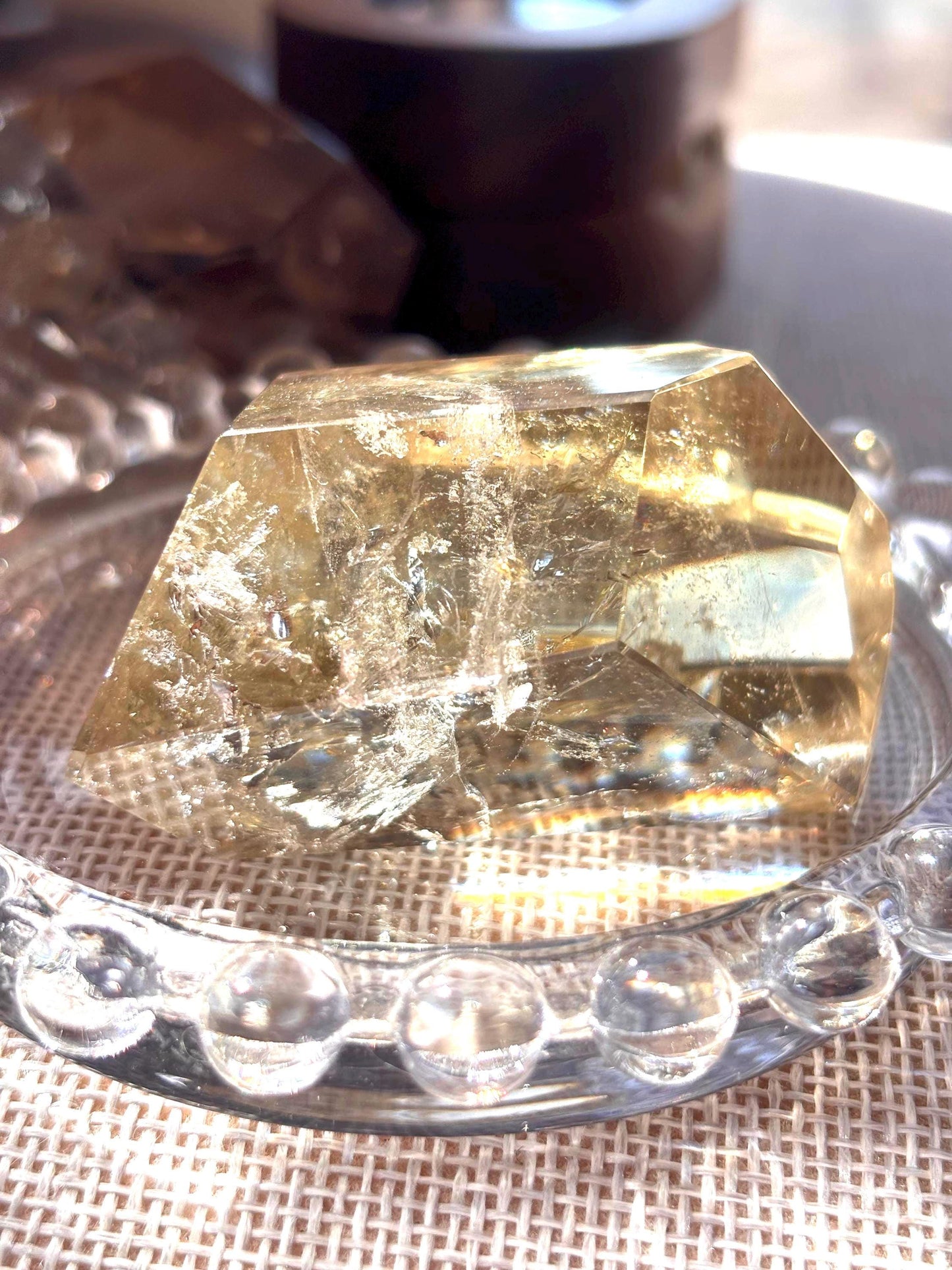 Boreas Peak - Smoky Citrine Raw Crystal