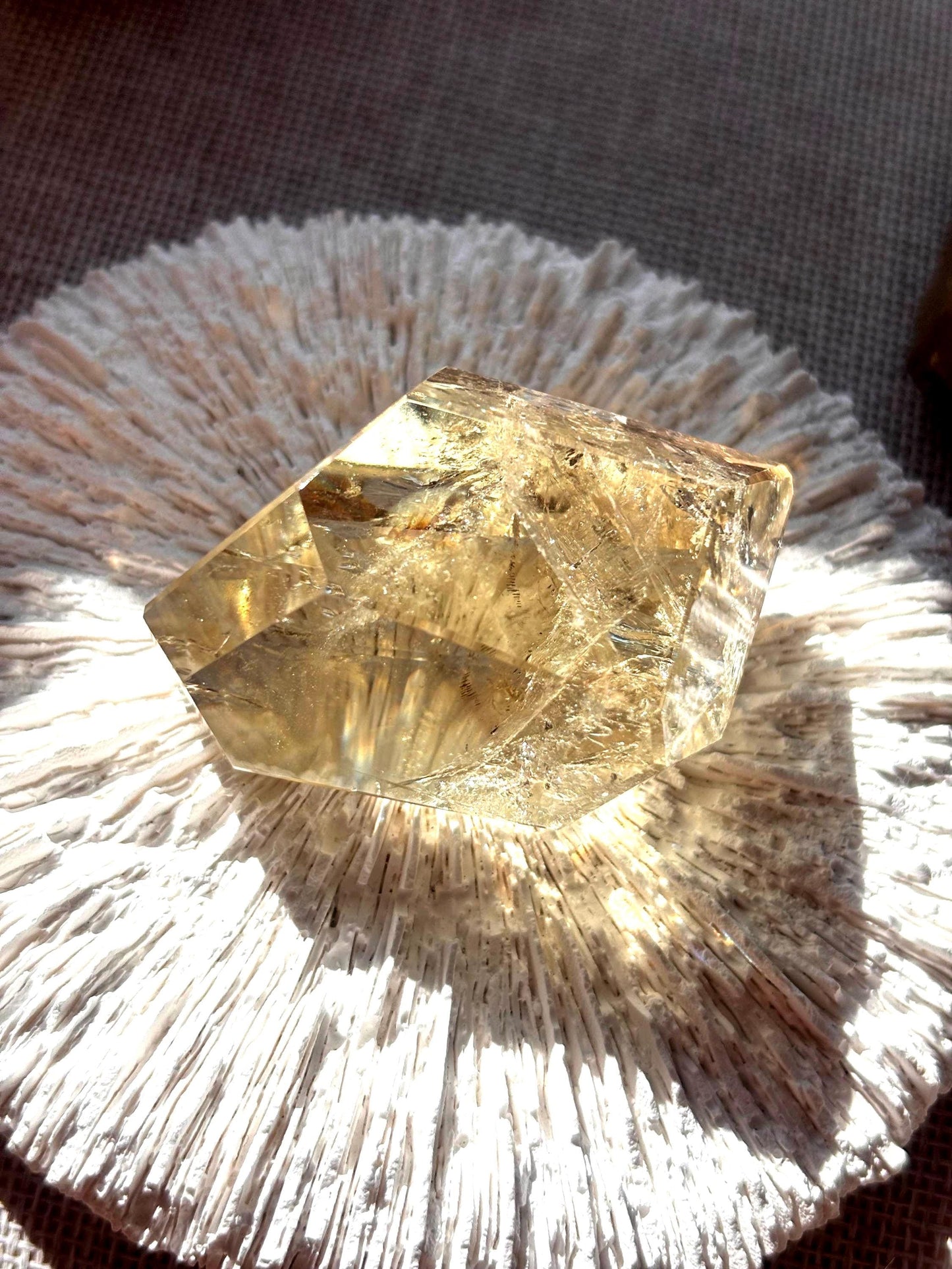 Boreas Peak - Smoky Citrine Raw Crystal