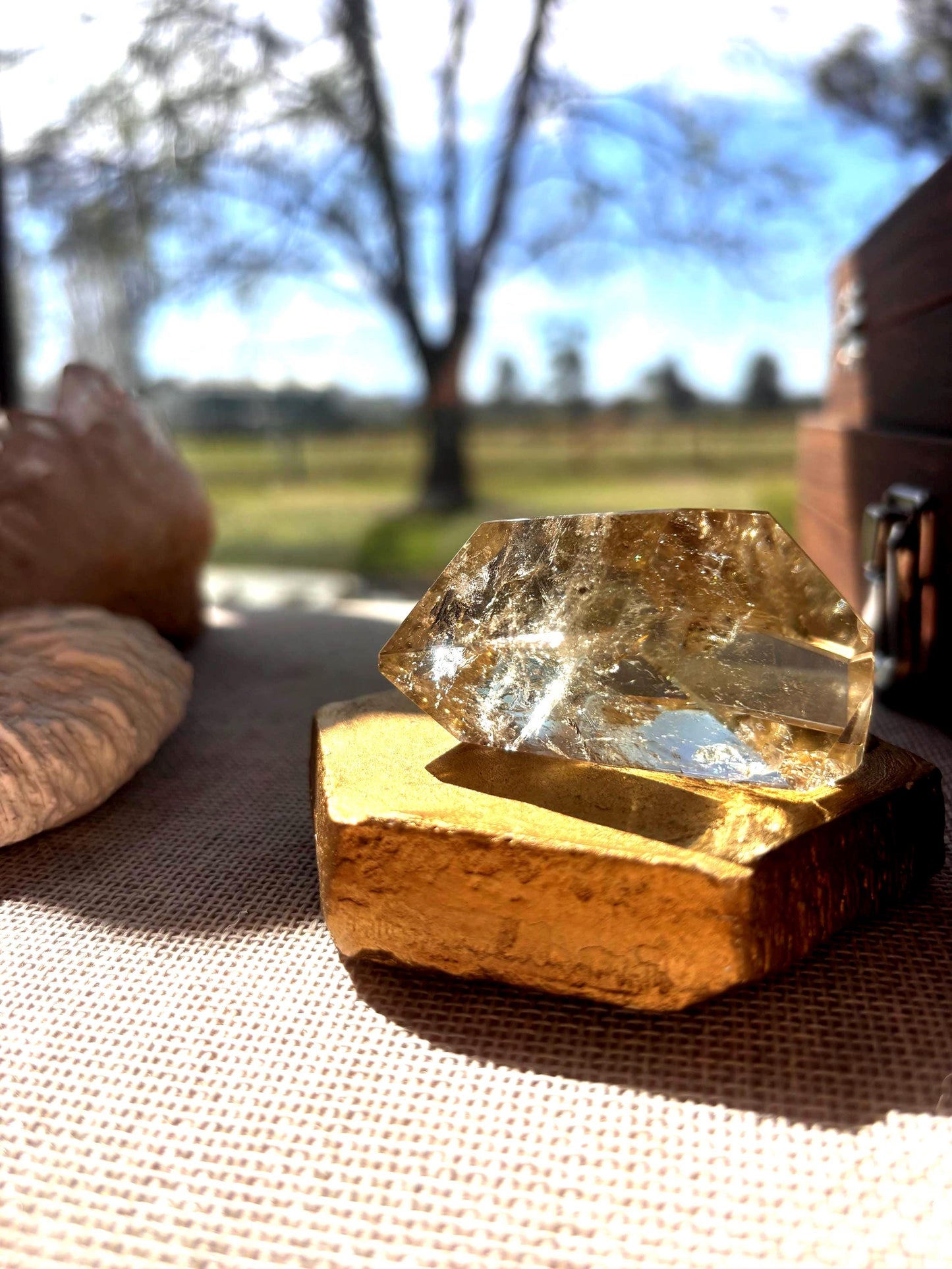 Boreas Peak - Smoky Citrine Raw Crystal