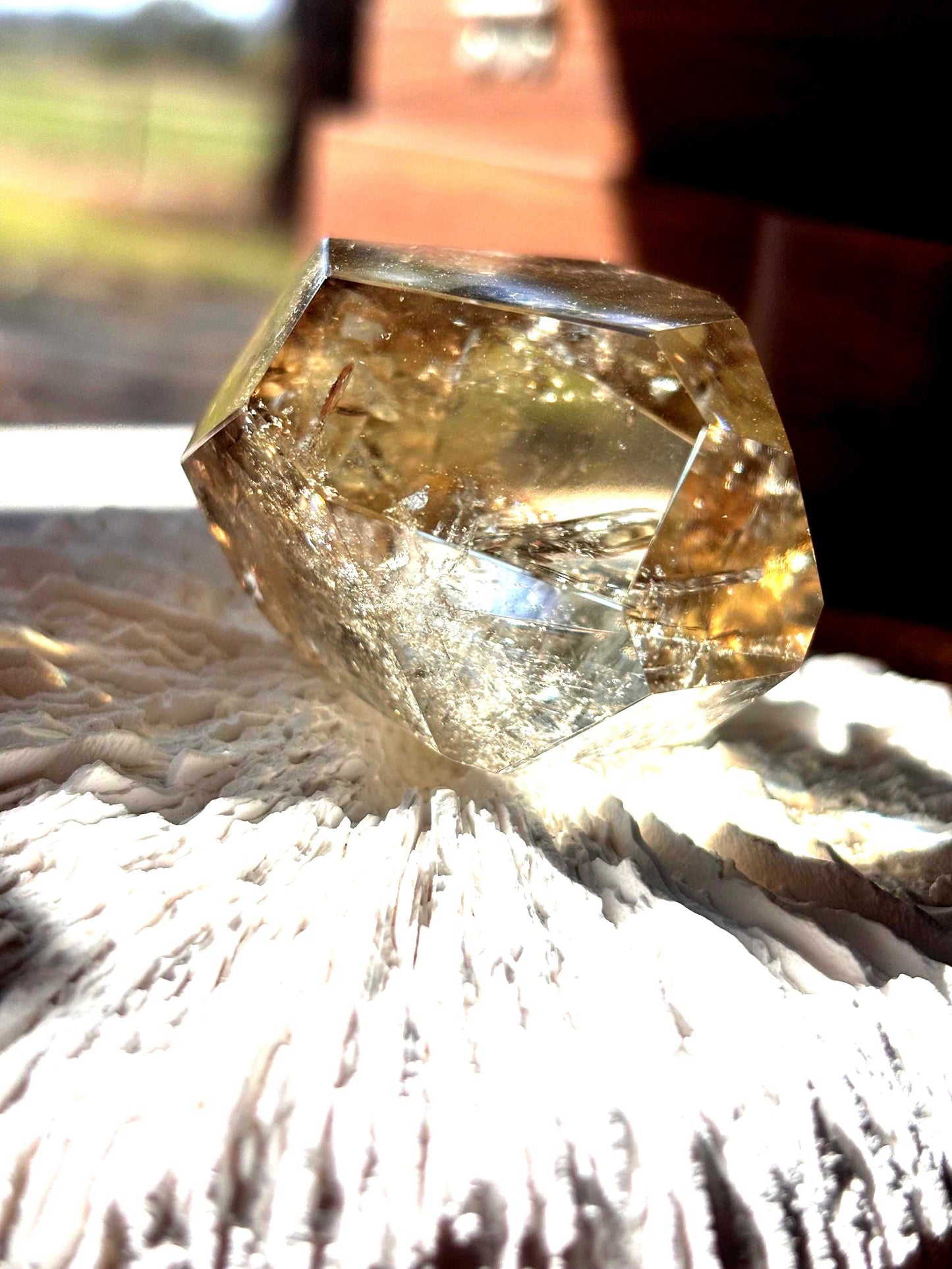 Mirrorveil - Smoky Citrine Raw Crystal