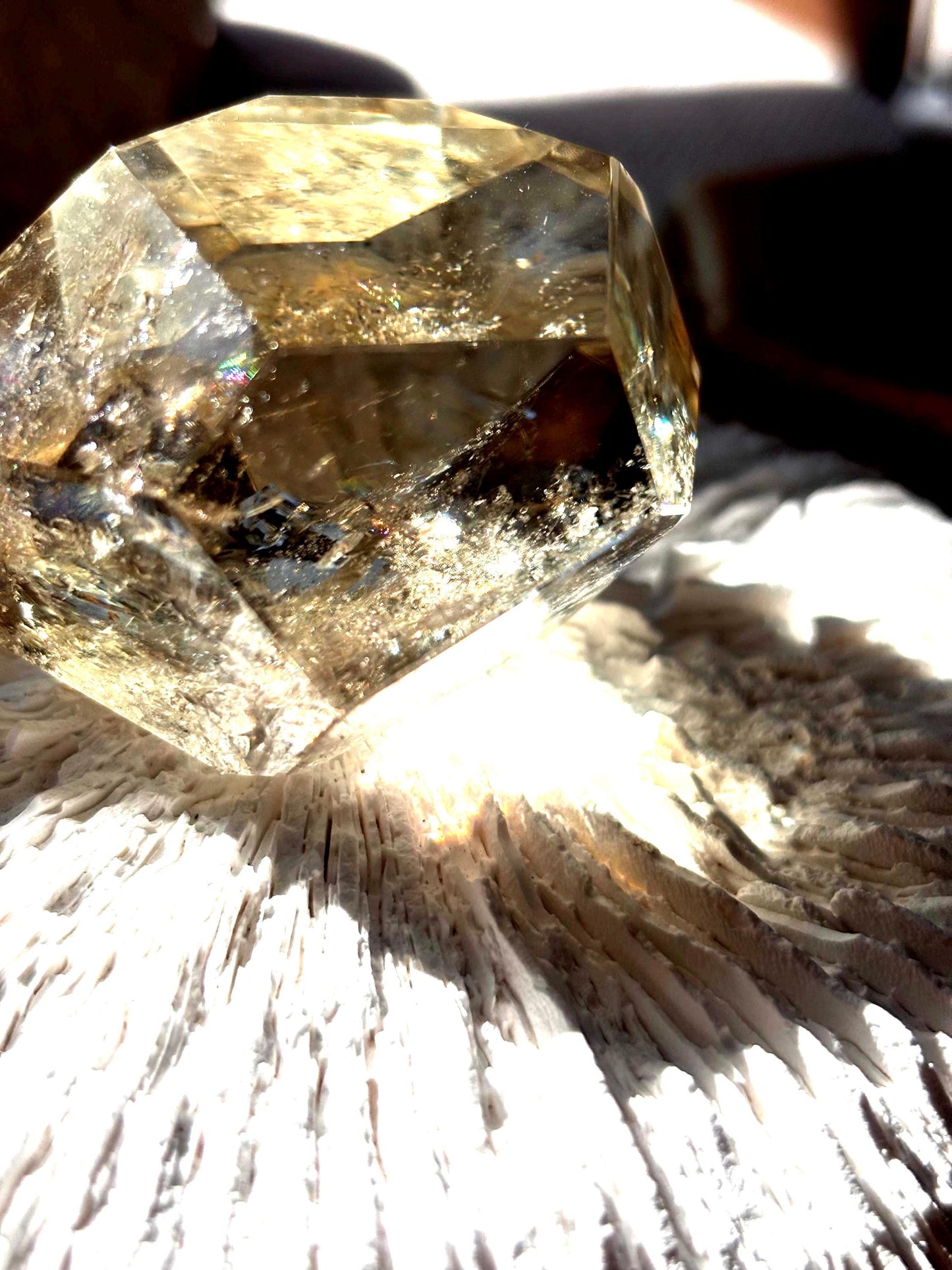Mirrorveil - Smoky Citrine Raw Crystal
