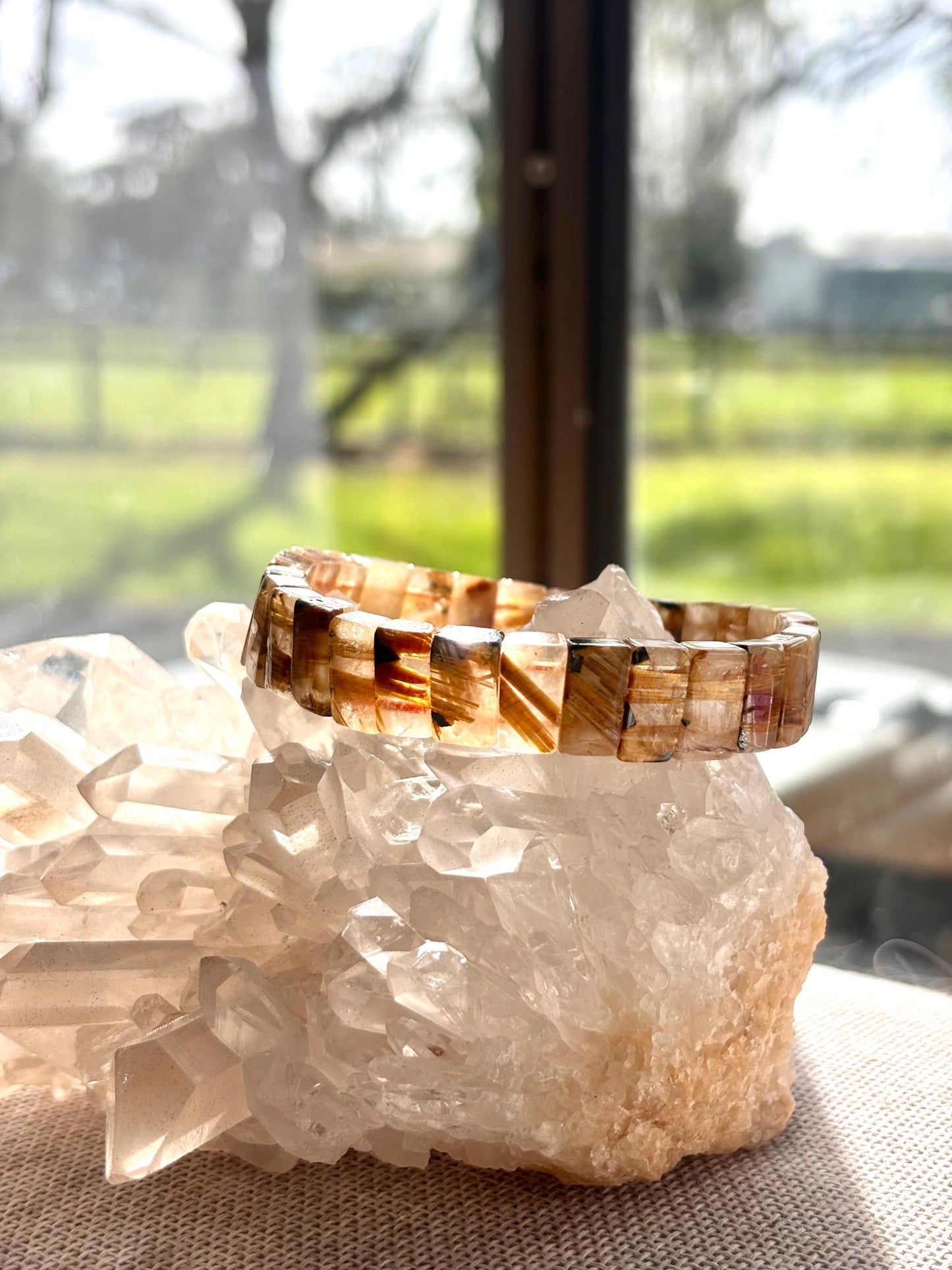 Aeralis - Swallow Titanium Gold Bracelet