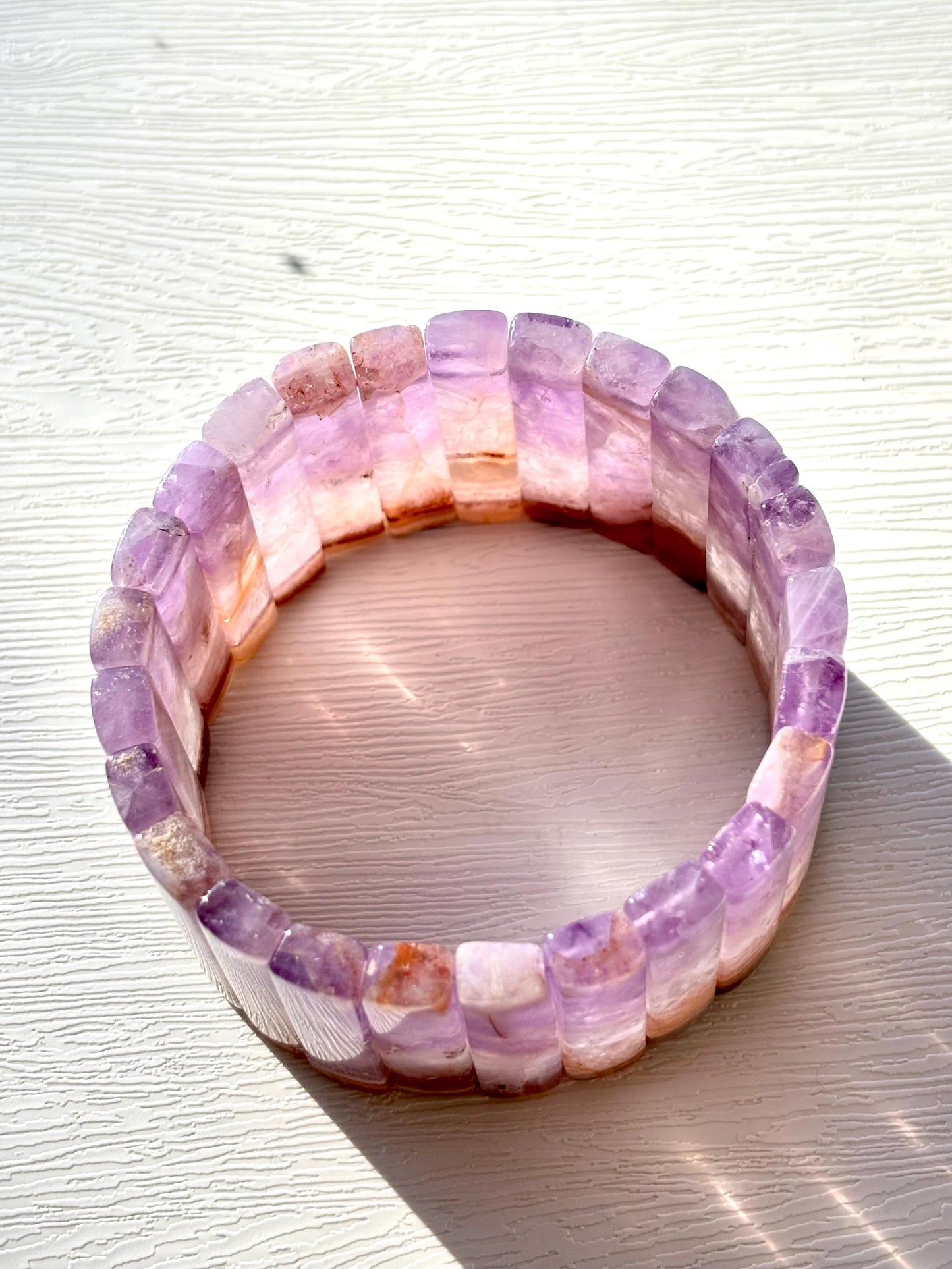 Aurora Veil – Aurora Agate Crystal Cuff Bracelet